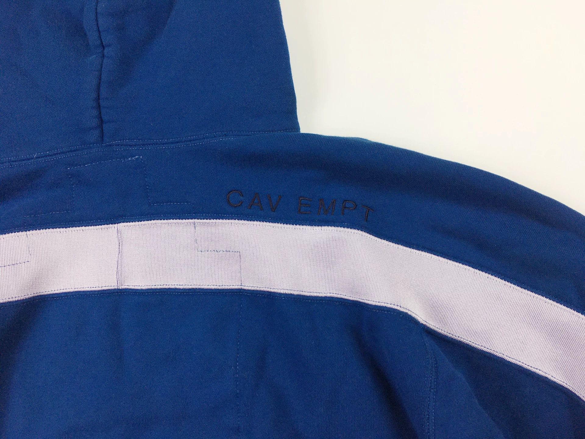 Cav Empt cav empt blue heavy hoodie sweatshirt Size US S / EU 44-46 / 1 - 3 Thumbnail