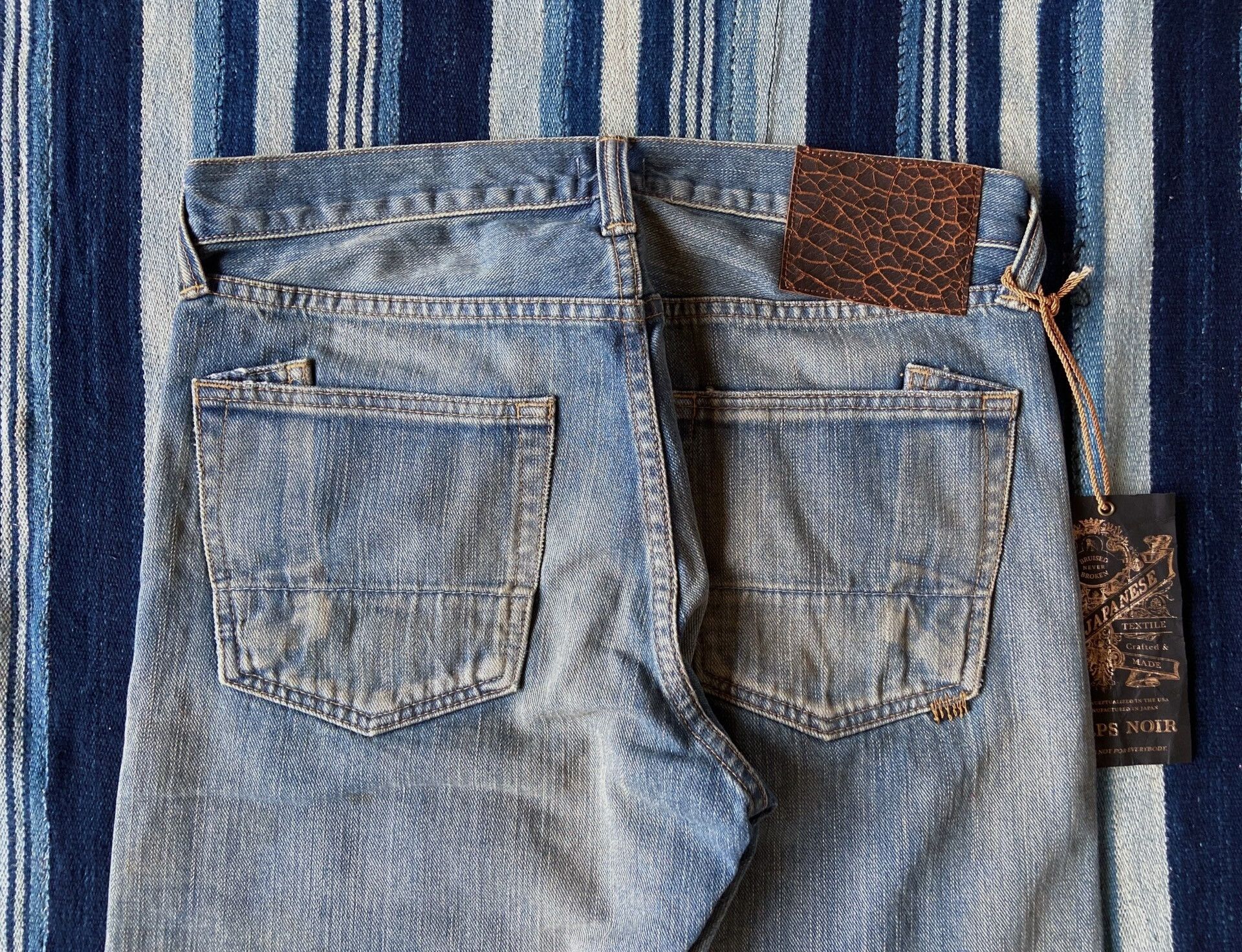 Prps prps noir heavy washed denim pants Size US 31 - 7 Thumbnail