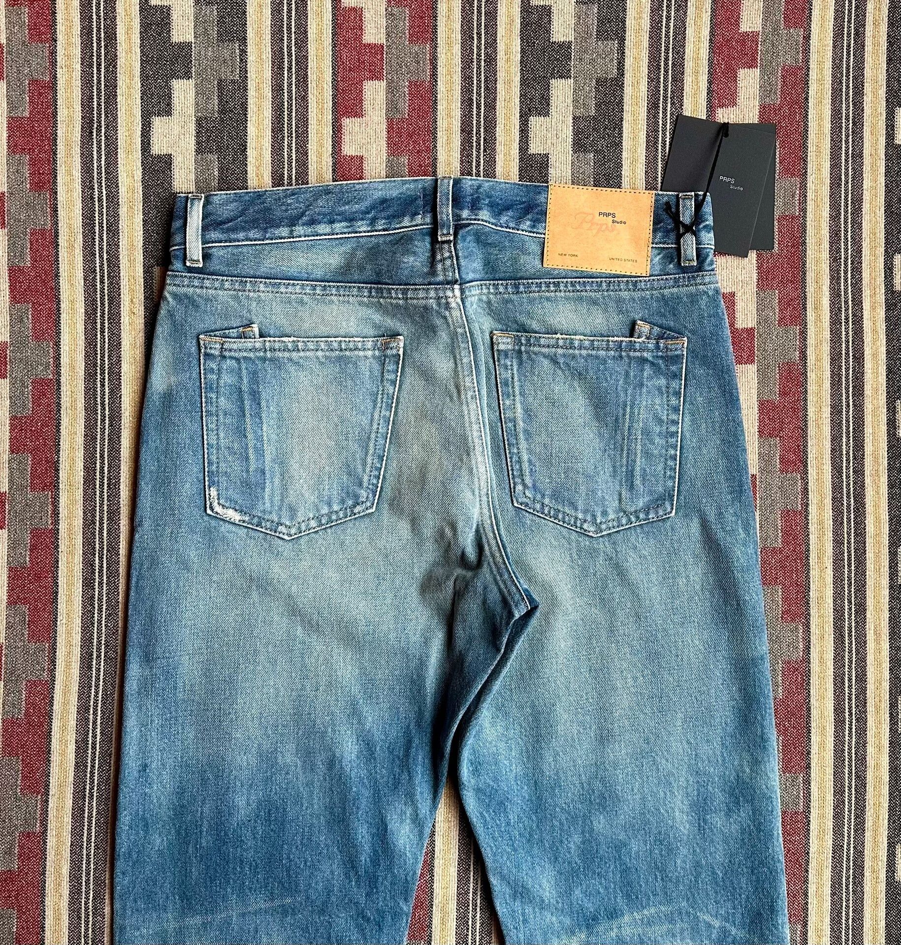Prps Prps Lincoln Mid Wash Jeans for Men Size US 32 / EU 48 - 6 Thumbnail