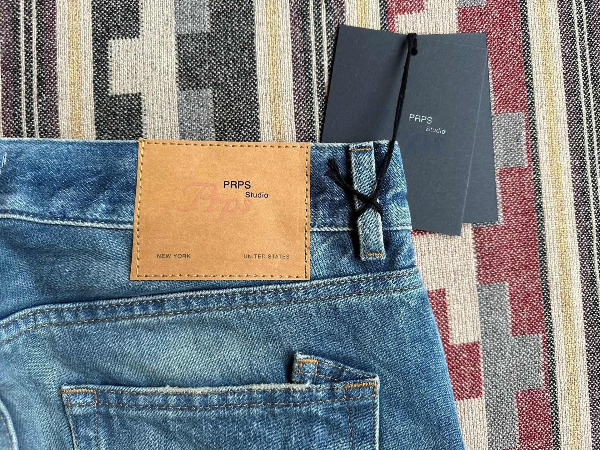Prps Prps Lincoln Mid Wash Jeans for Men Size US 32 / EU 48 - 7 Thumbnail