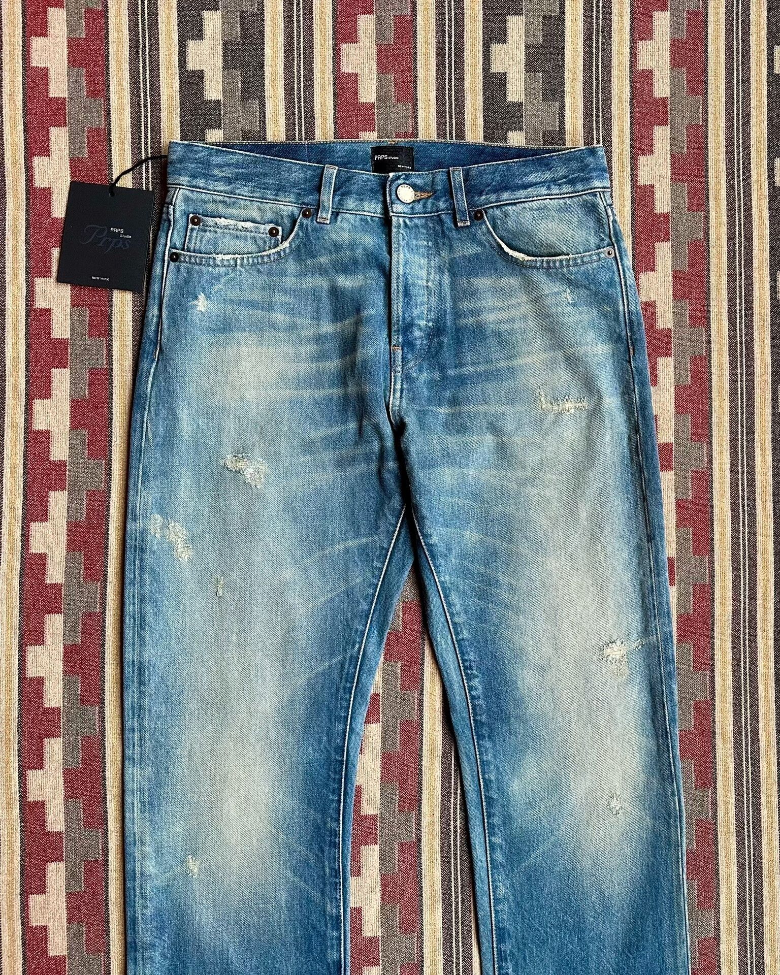 Prps Prps Lincoln Mid Wash Jeans for Men Size US 32 / EU 48 - 3 Thumbnail
