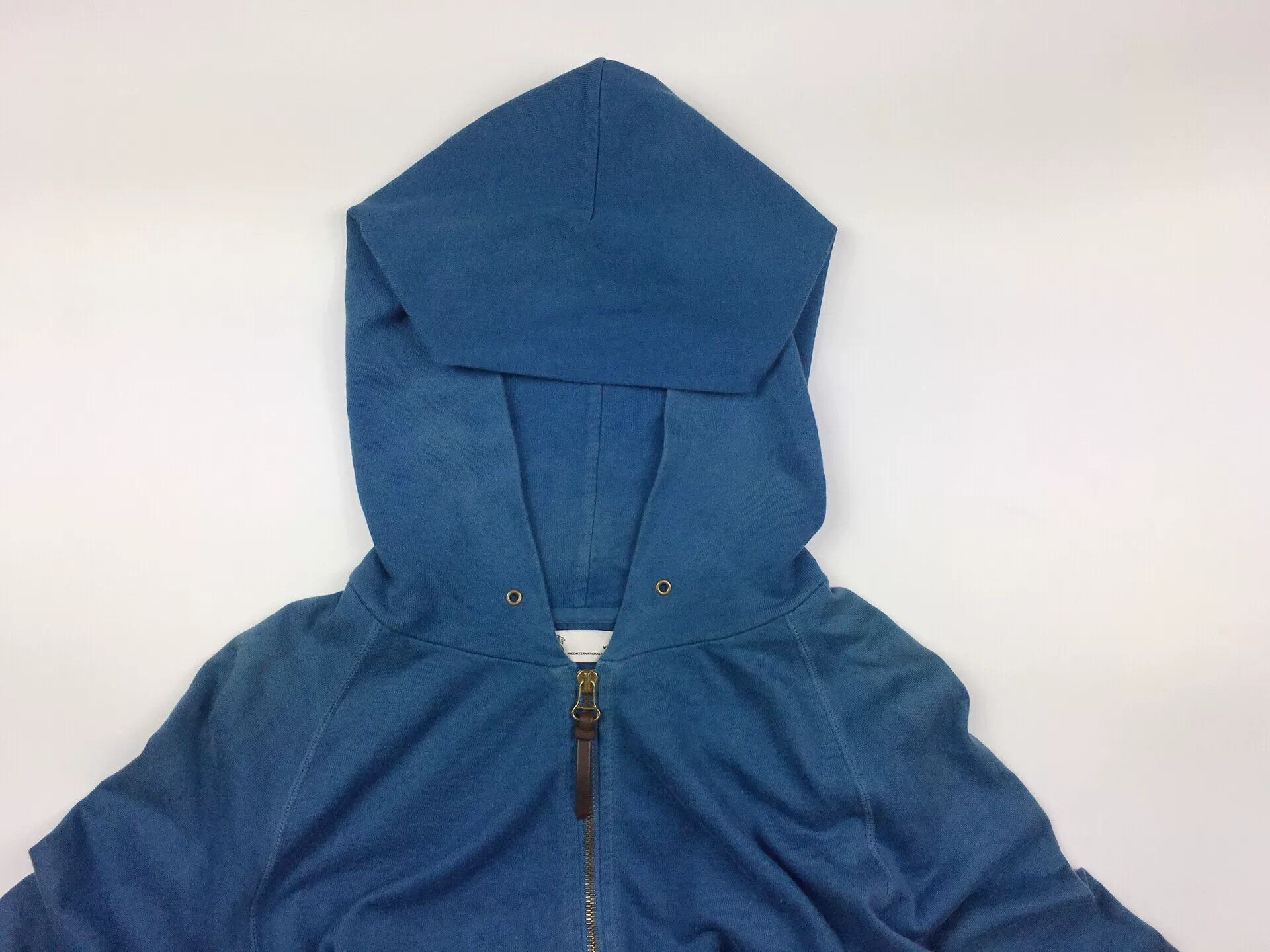 Visvim visvim indigo dyed zip-up hoodie Size US M / EU 48-50 / 2 - 4 Thumbnail