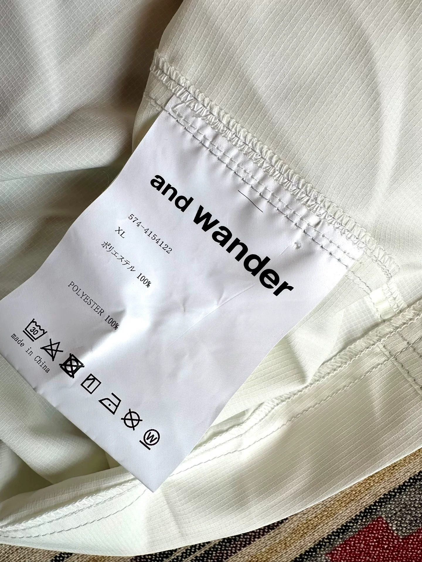 And Wander outdoor stretch rip pullover t-shirt Size US XL / EU 56 / 4 - 9 Thumbnail