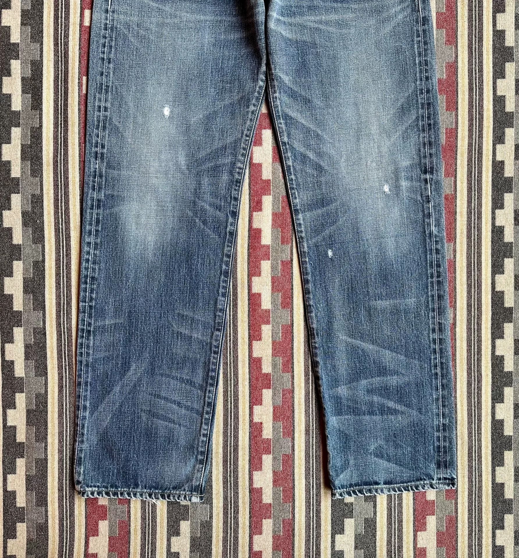 Neighborhood neighborhood washed mid denim pants size XL Size US 31 - 3 Thumbnail