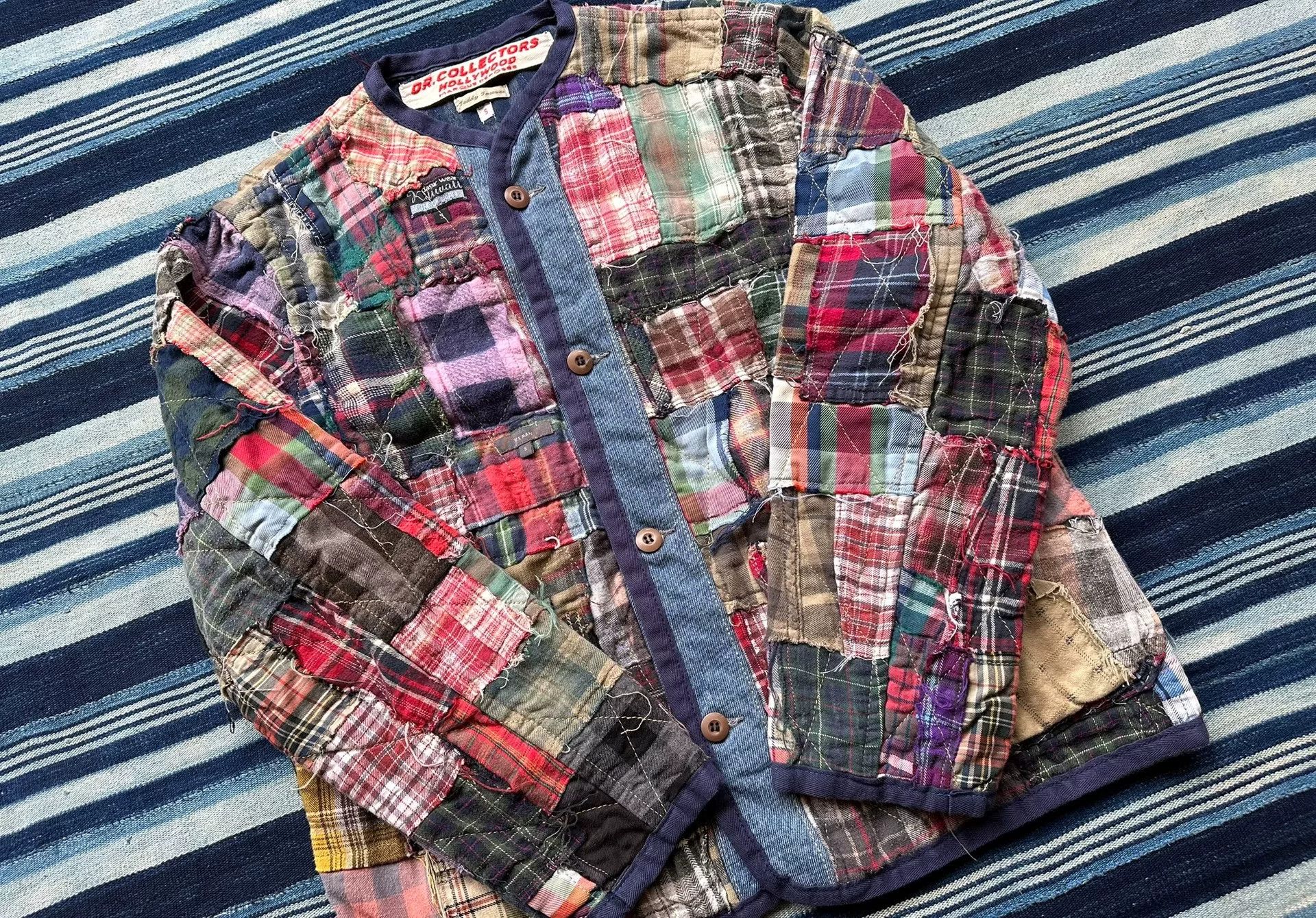 Dr. Collectors quilted patchwork unisex jacket by dr.collectors Size XS / US 0-2 / IT 36-38 - 3 Thumbnail