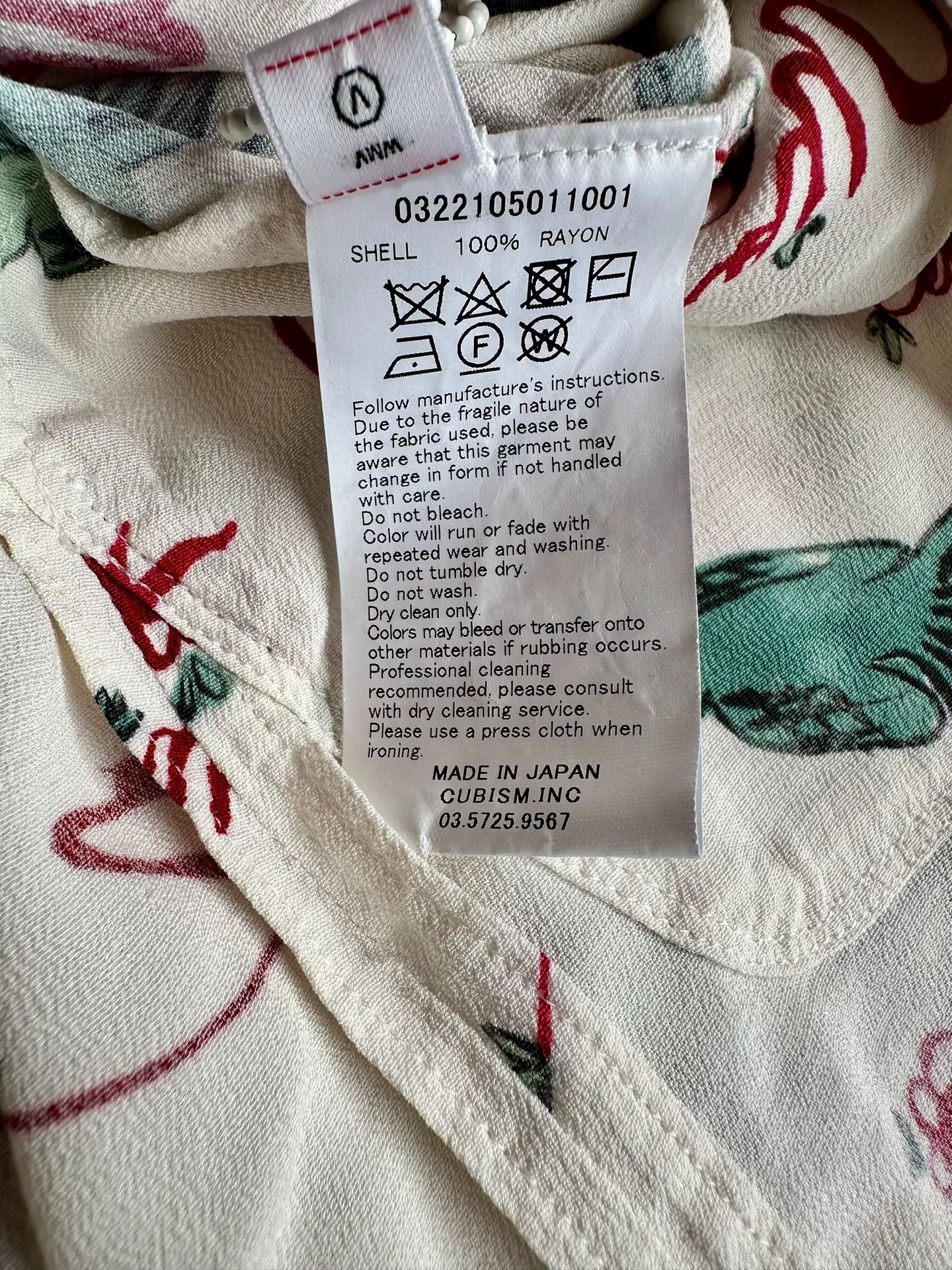 Visvim visvim wmv ruana blouse sunnybird floral shirt Size XS / US 0-2 / IT 36-38 - 5 Thumbnail