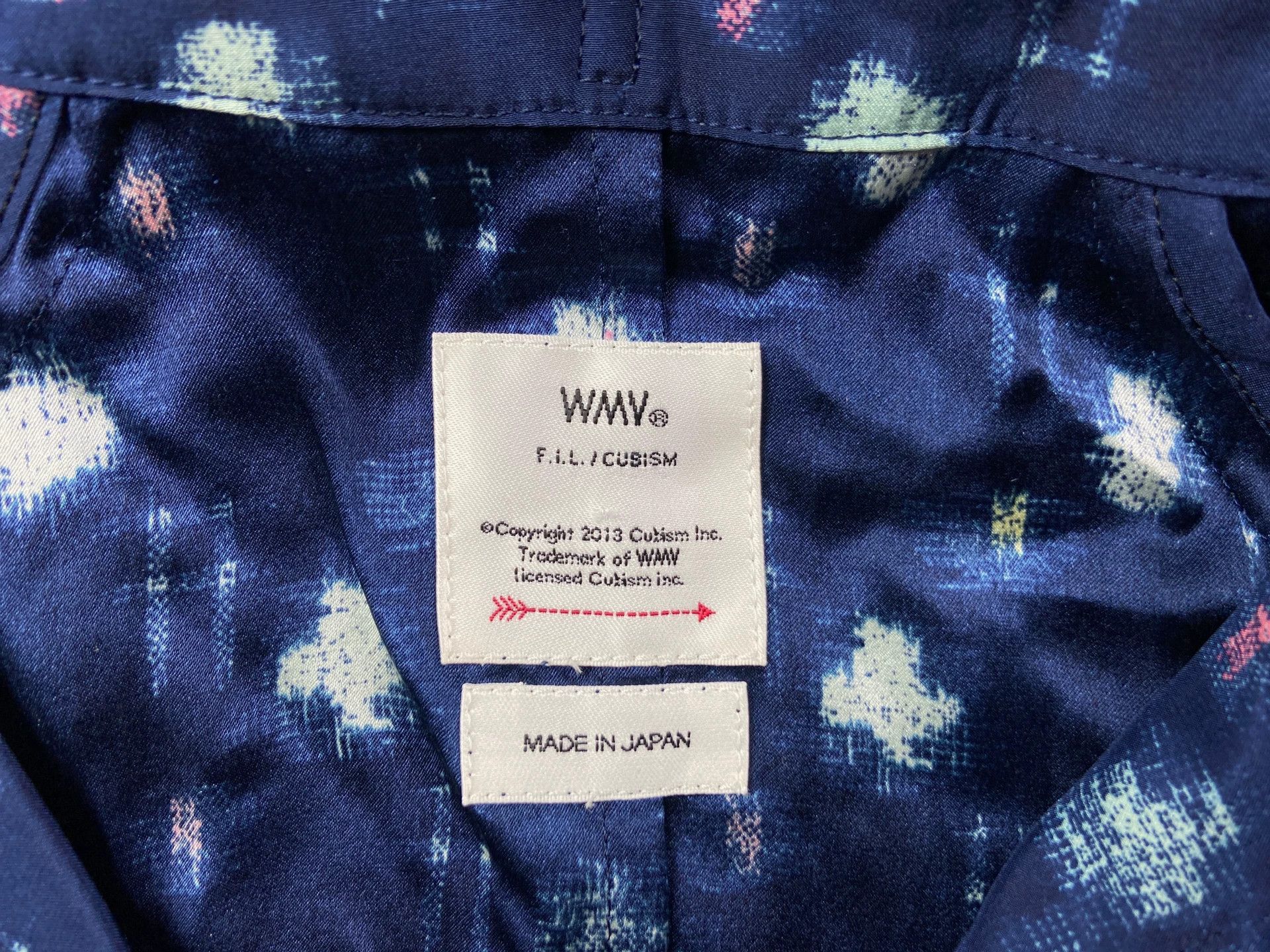Visvim navy silk ruffle shirt by visvim Size S / US 4 / IT 40 - 5 Thumbnail