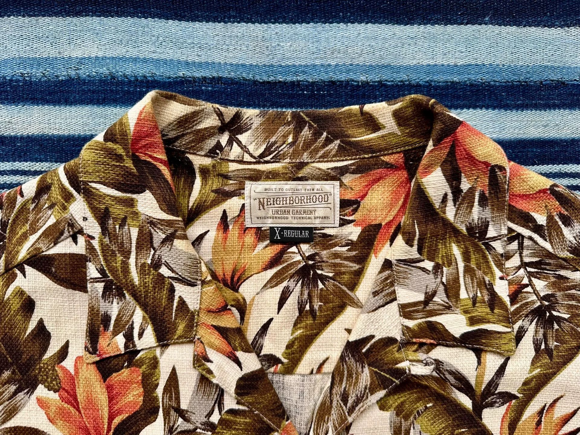 Neighborhood neighborhood aloha floral short sleeve shirt Size US XL / EU 56 / 4 - 5 Thumbnail