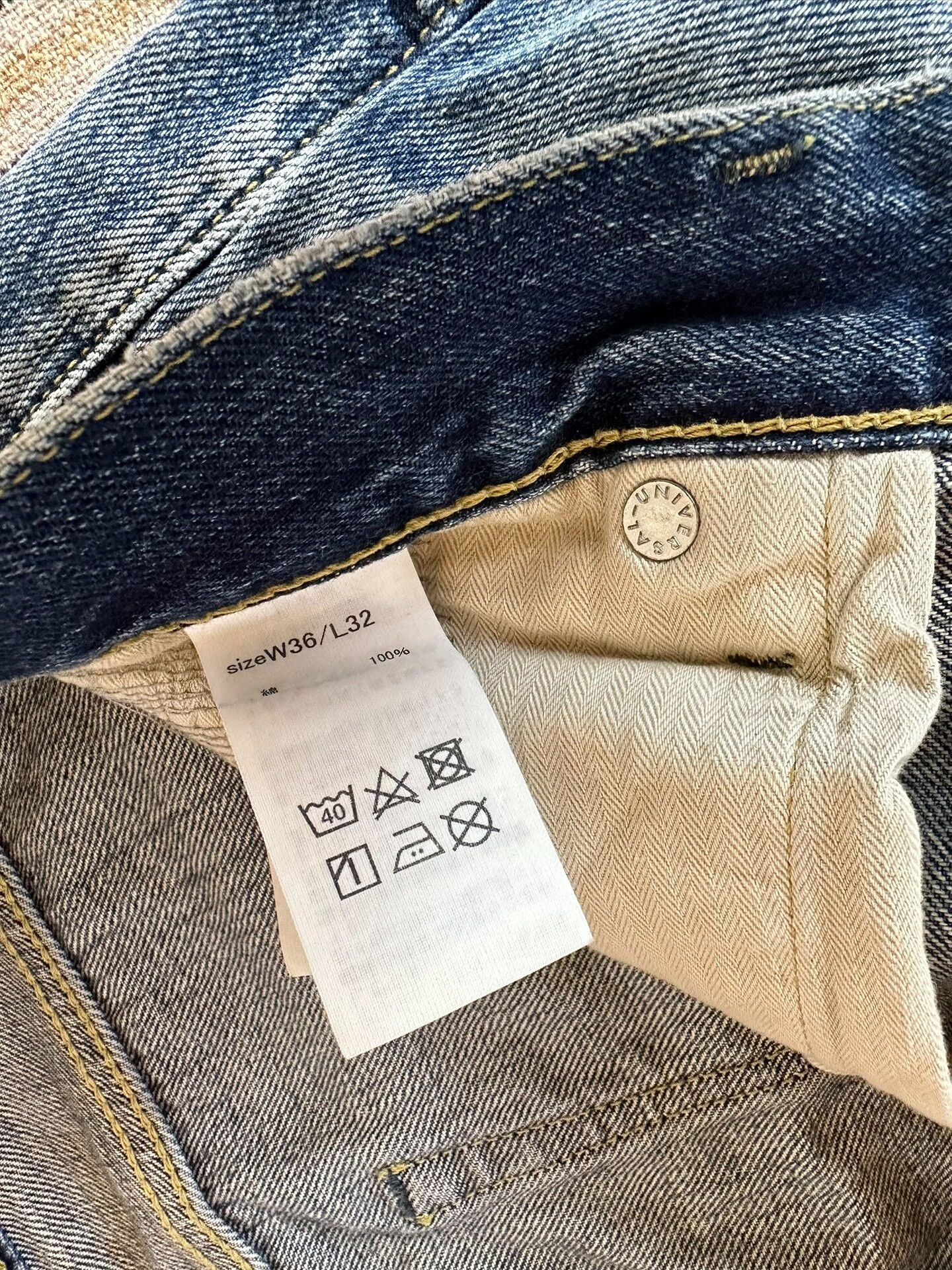 FDMTL fdmtl slim fit denim distressed jeans Size US 36 / EU 52 - 6 Thumbnail