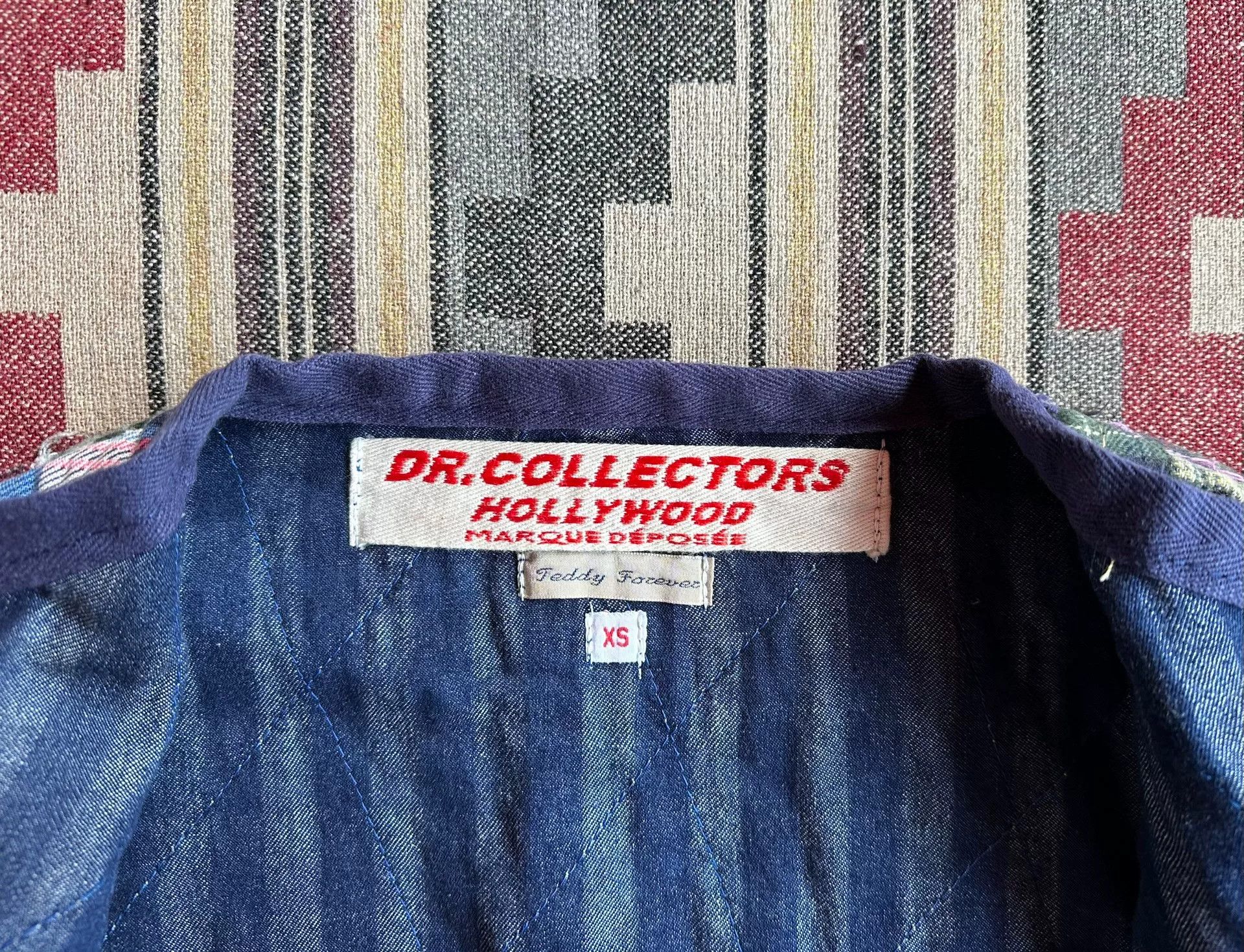 Dr. Collectors quilted patchwork flannel reversible jacket Size US XS / EU 42 / 0 - 4 Thumbnail