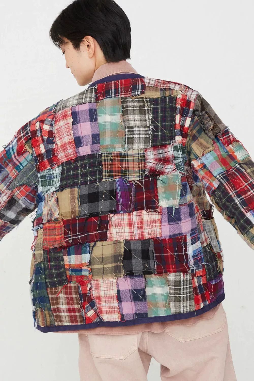 Dr. Collectors quilted patchwork flannel reversible jacket Size US XS / EU 42 / 0 - 8 Thumbnail