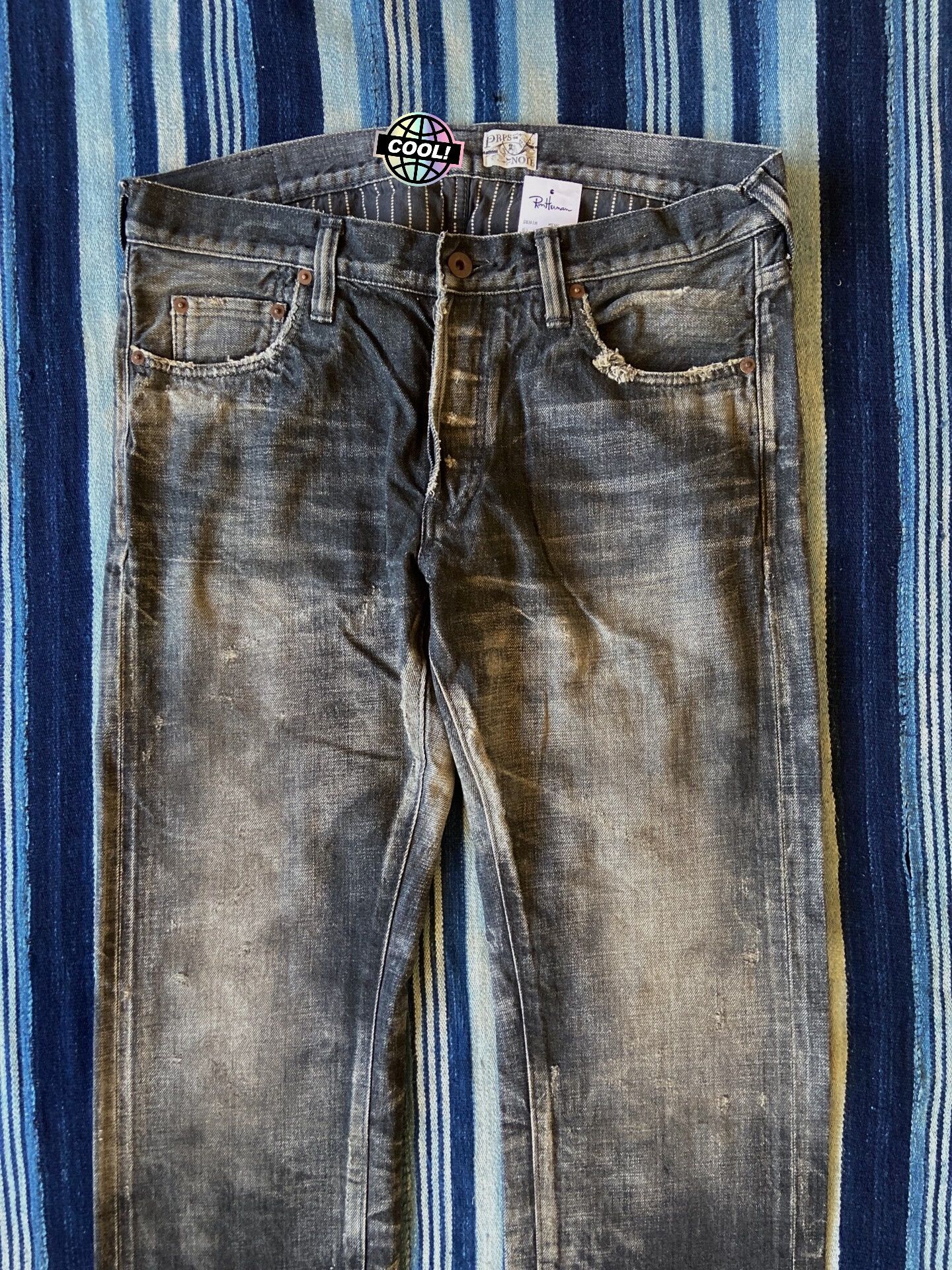 Prps prps noir barracuda heavy wash jeans Size US 34 / EU 50 - 2 Thumbnail