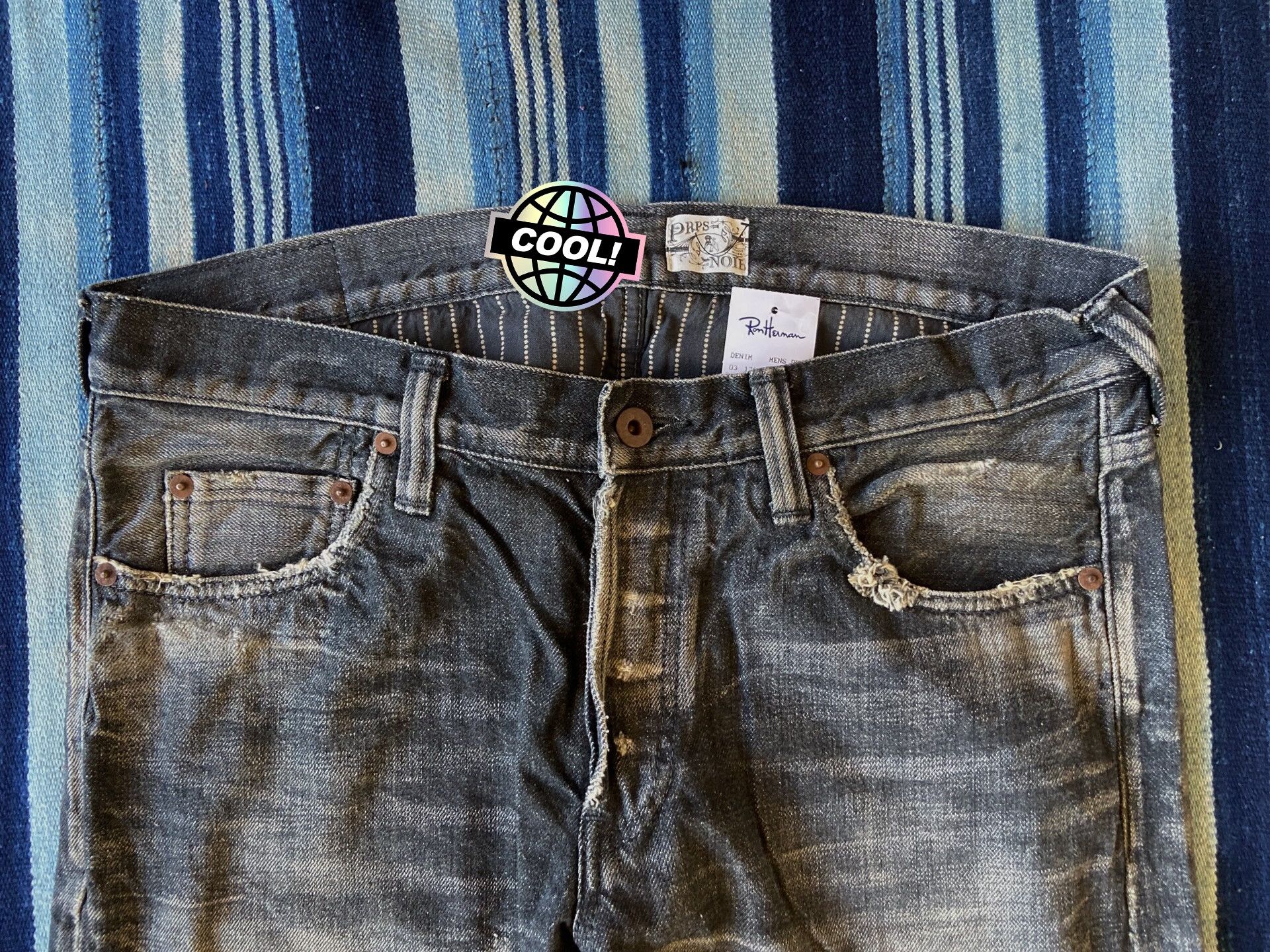 Prps prps noir barracuda heavy wash jeans Size US 34 / EU 50 - 3 Thumbnail