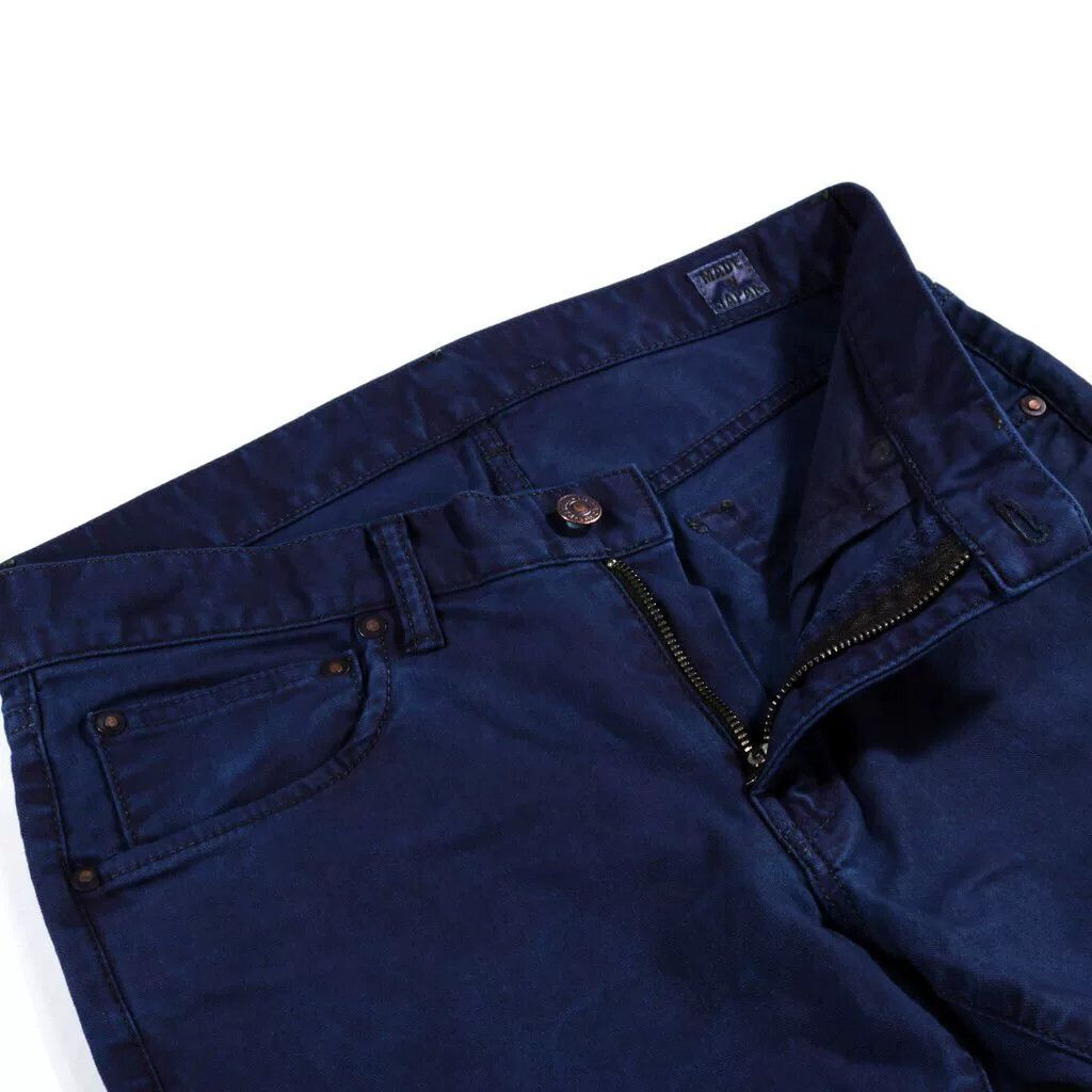 Blue Blue Japan blue blue japan indigo dyed stretch twill pants Size US 31 - 4 Thumbnail