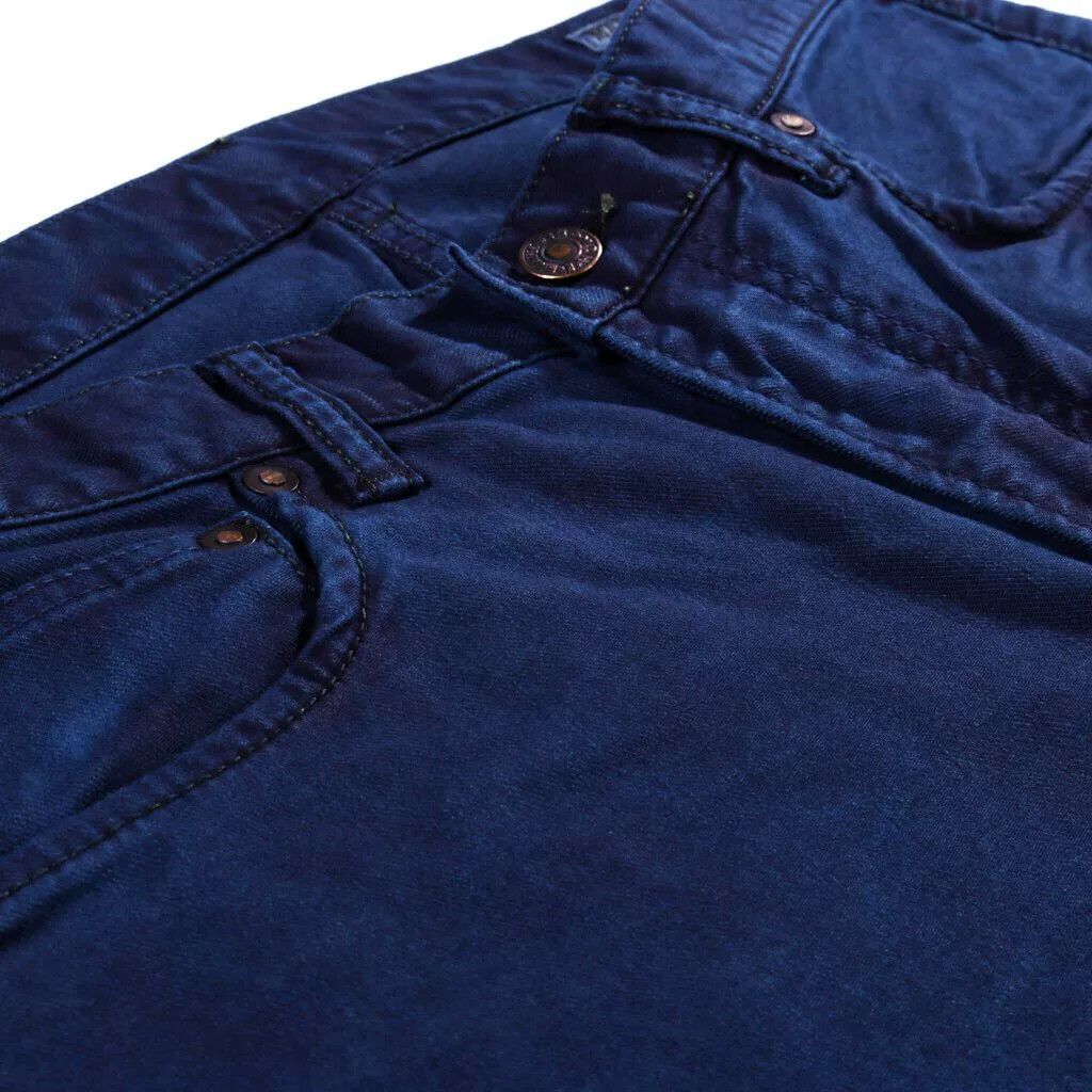 Blue Blue Japan blue blue japan indigo dyed stretch twill pants Size US 31 - 5 Thumbnail