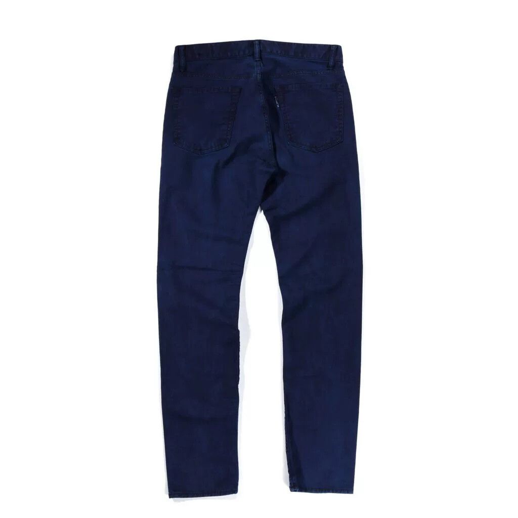 Blue Blue Japan blue blue japan indigo dyed stretch twill pants Size US 31 - 2 Thumbnail