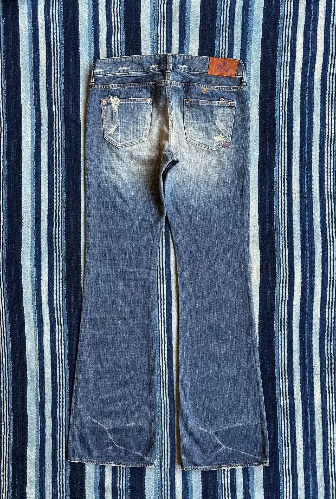 Prps prps women's low-rise flared jeans Size 30" / US 8 / IT 44 - 2 Thumbnail