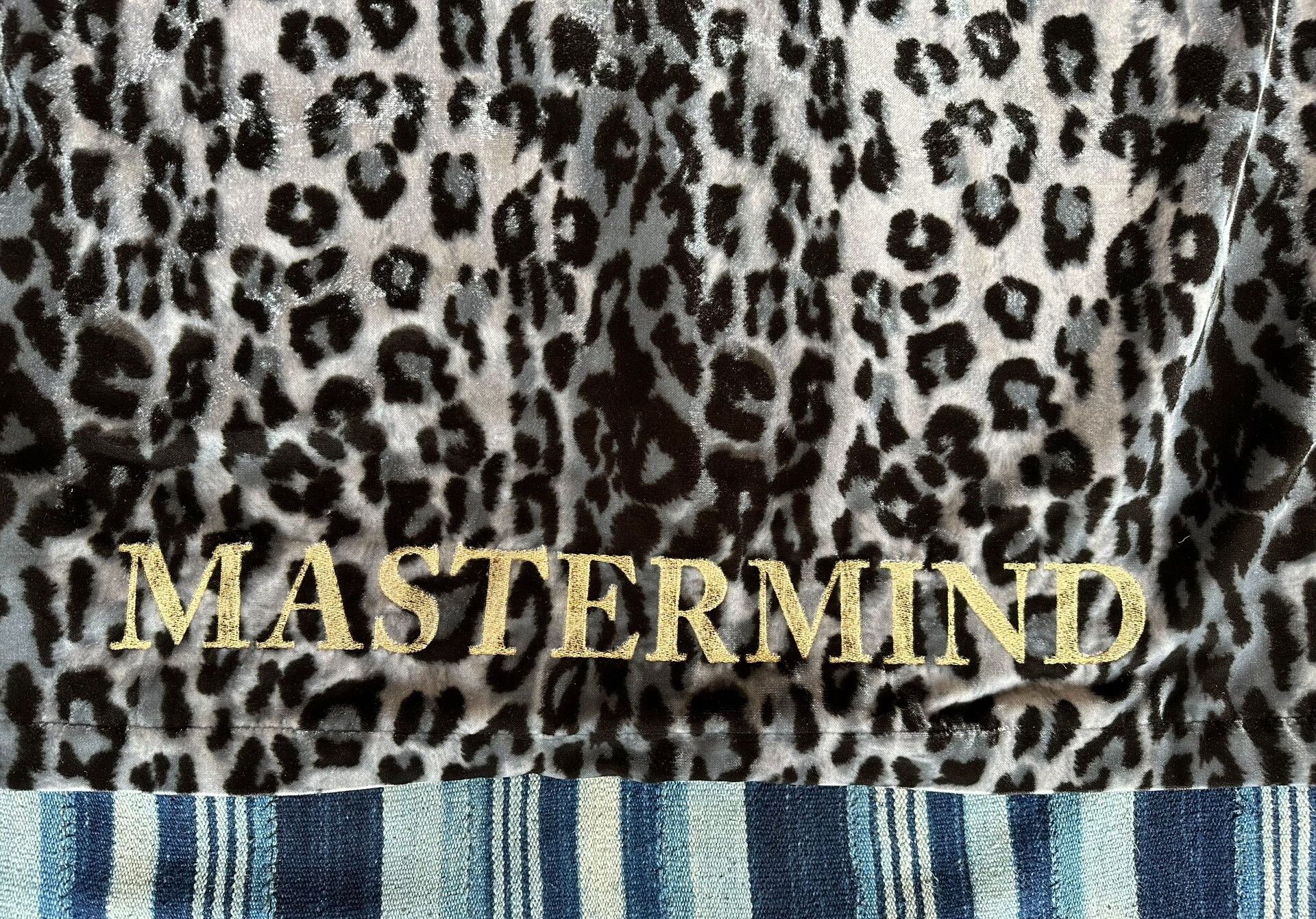 Mastermind Japan leopard print embroidered velvet jacket MMJ Size US M / EU 48-50 / 2 - 4 Thumbnail