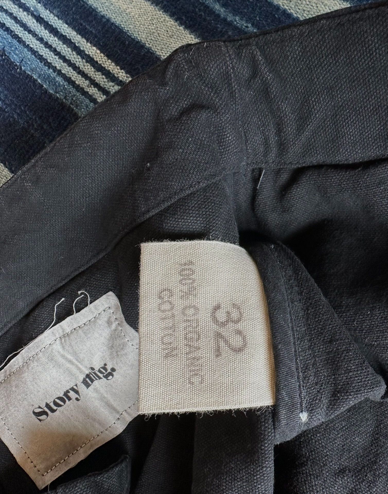 Story Mfg. Organic Dyed Loose Fit Casual Pants Size US 32 / EU 48 - 4 Thumbnail