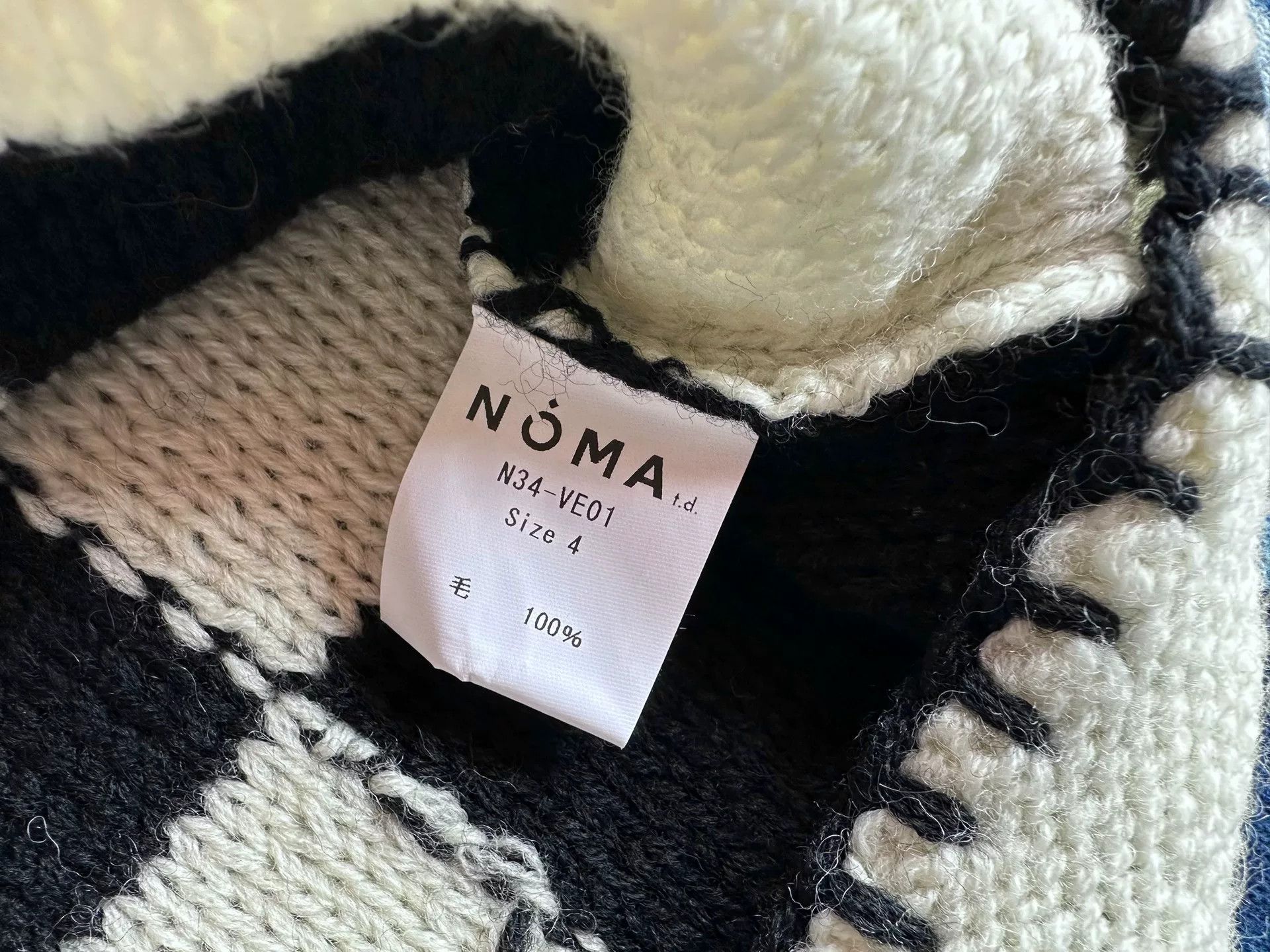 NOMA t.d patchwork hand-knit vest by noma t.d. Size US S / EU 44-46 / 1 - 6 Thumbnail