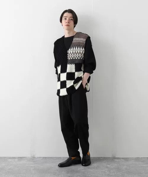 NOMA t.d patchwork hand-knit vest by noma t.d. Size US S / EU 44-46 / 1 - 9 Thumbnail