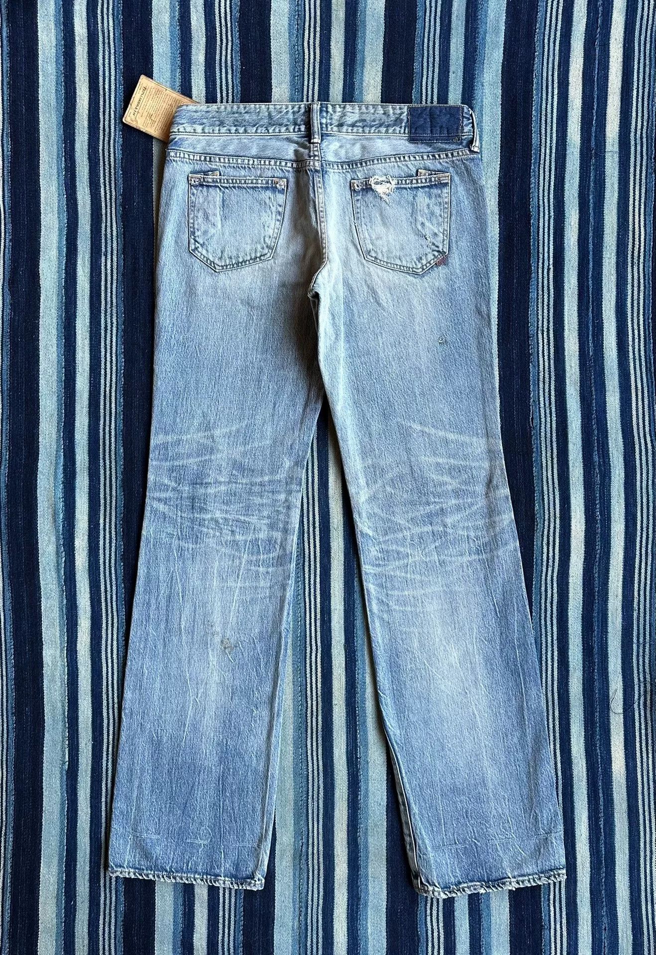 Prps new prps denim low waist flared pants Size 29" - 2 Thumbnail