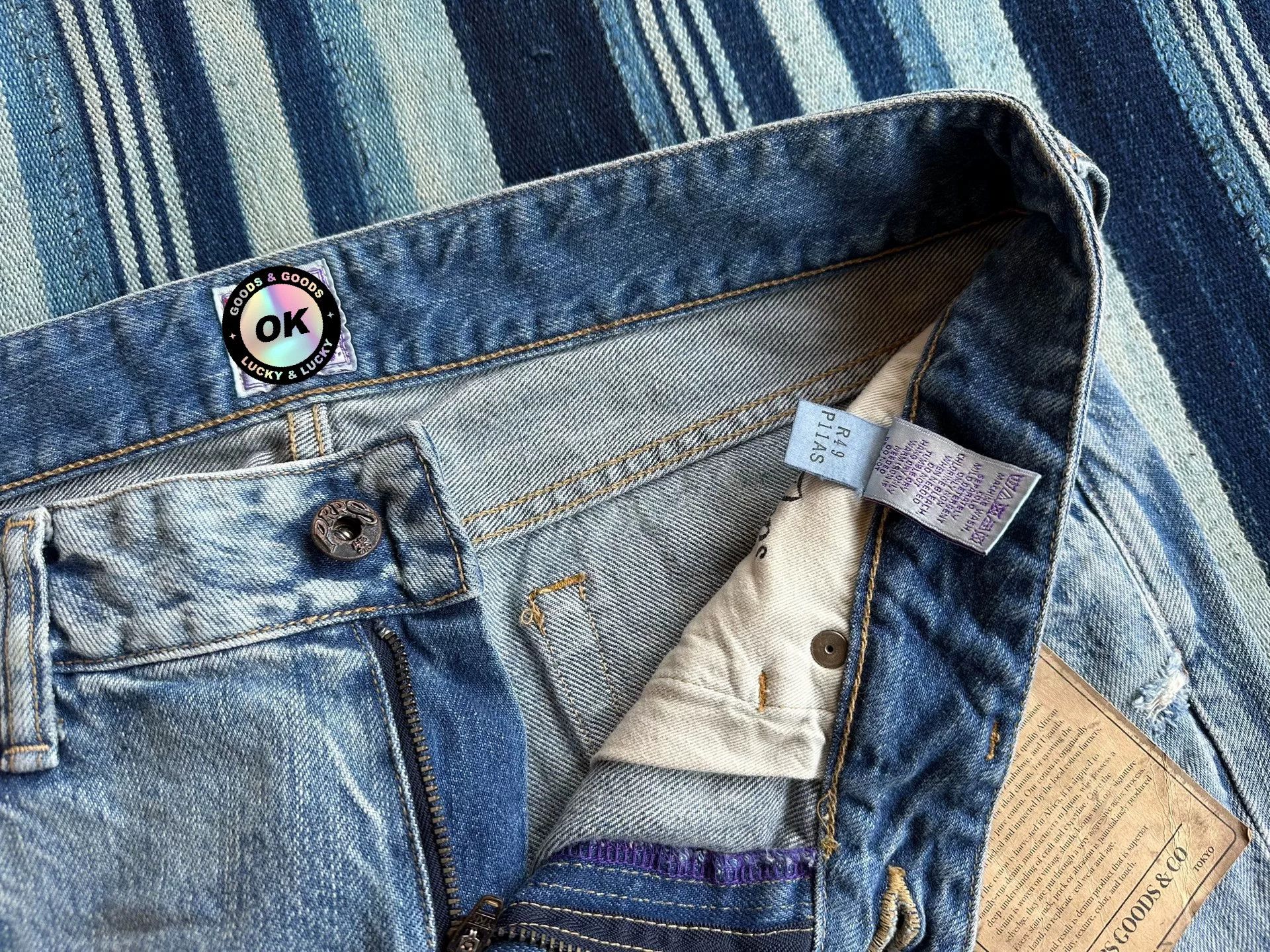 Prps new prps denim low waist flared pants Size 29" - 8 Thumbnail