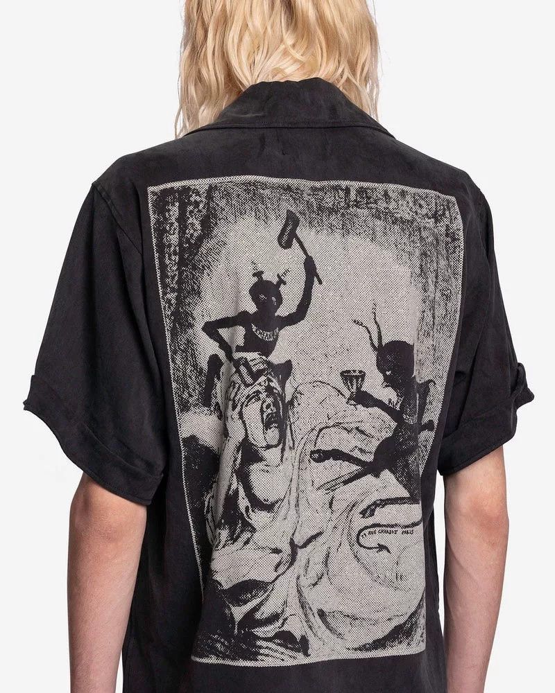 Enfants Riches Deprimes black and white graphic short sleeve shirt Size US S / EU 44-46 / 1 - 4 Thumbnail