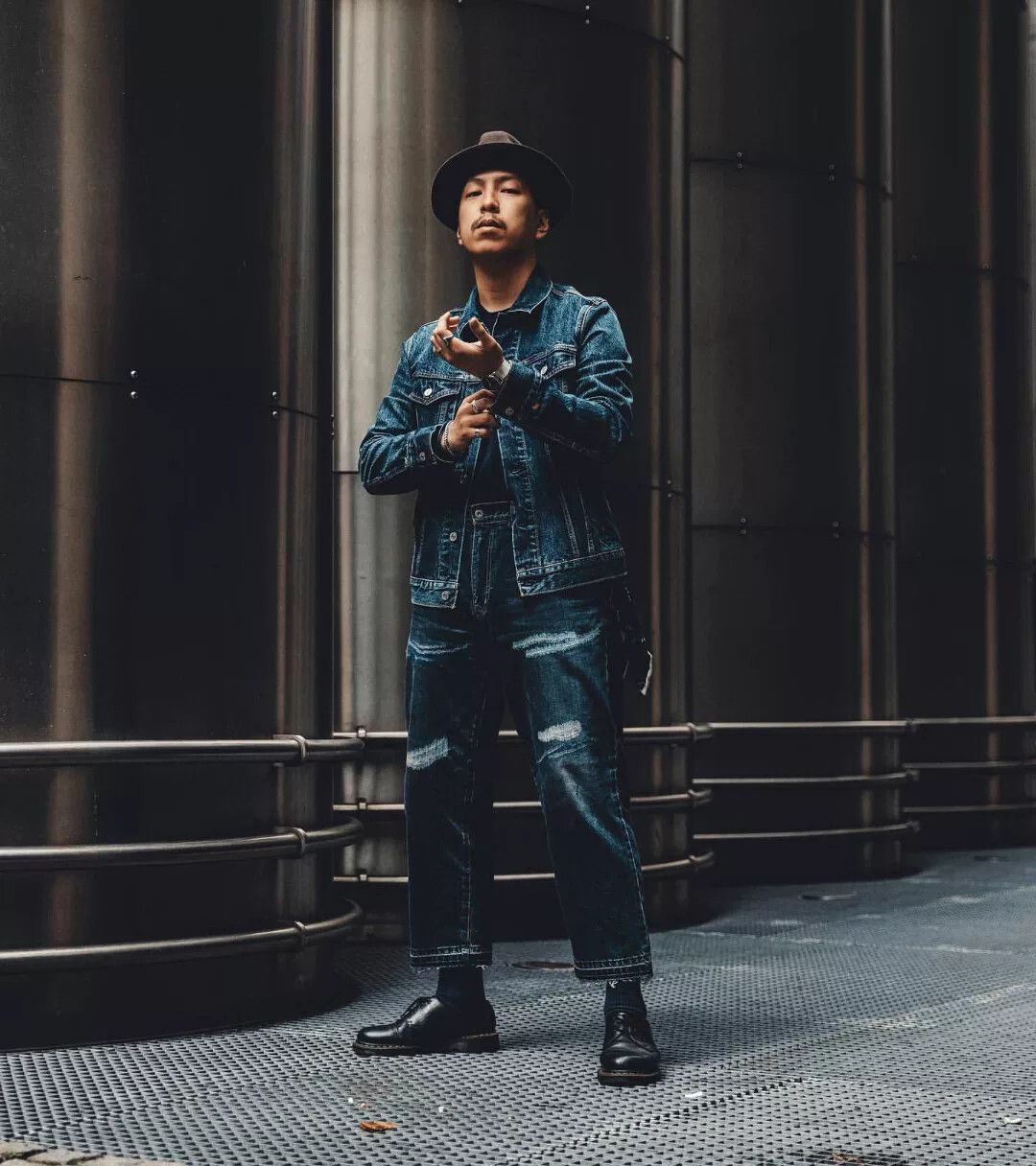 Beams Japan beams japan worn look denim pants Size US 27 - 10 Thumbnail