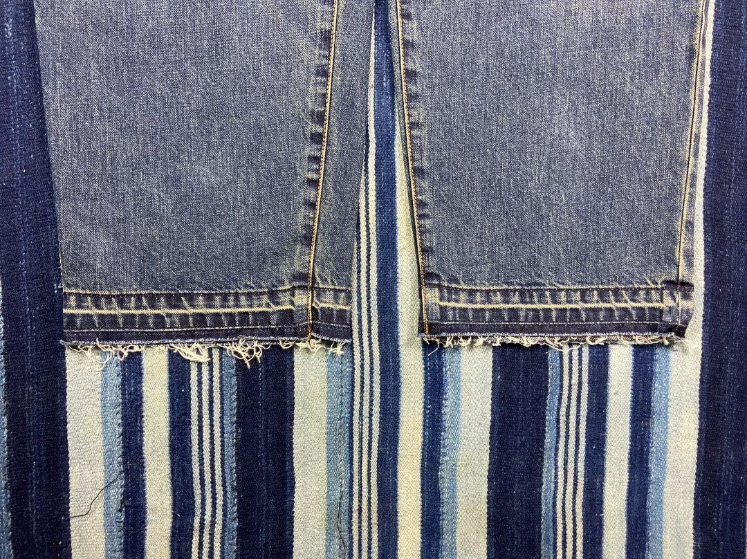 Beams Japan beams japan worn look denim pants Size US 27 - 5 Thumbnail
