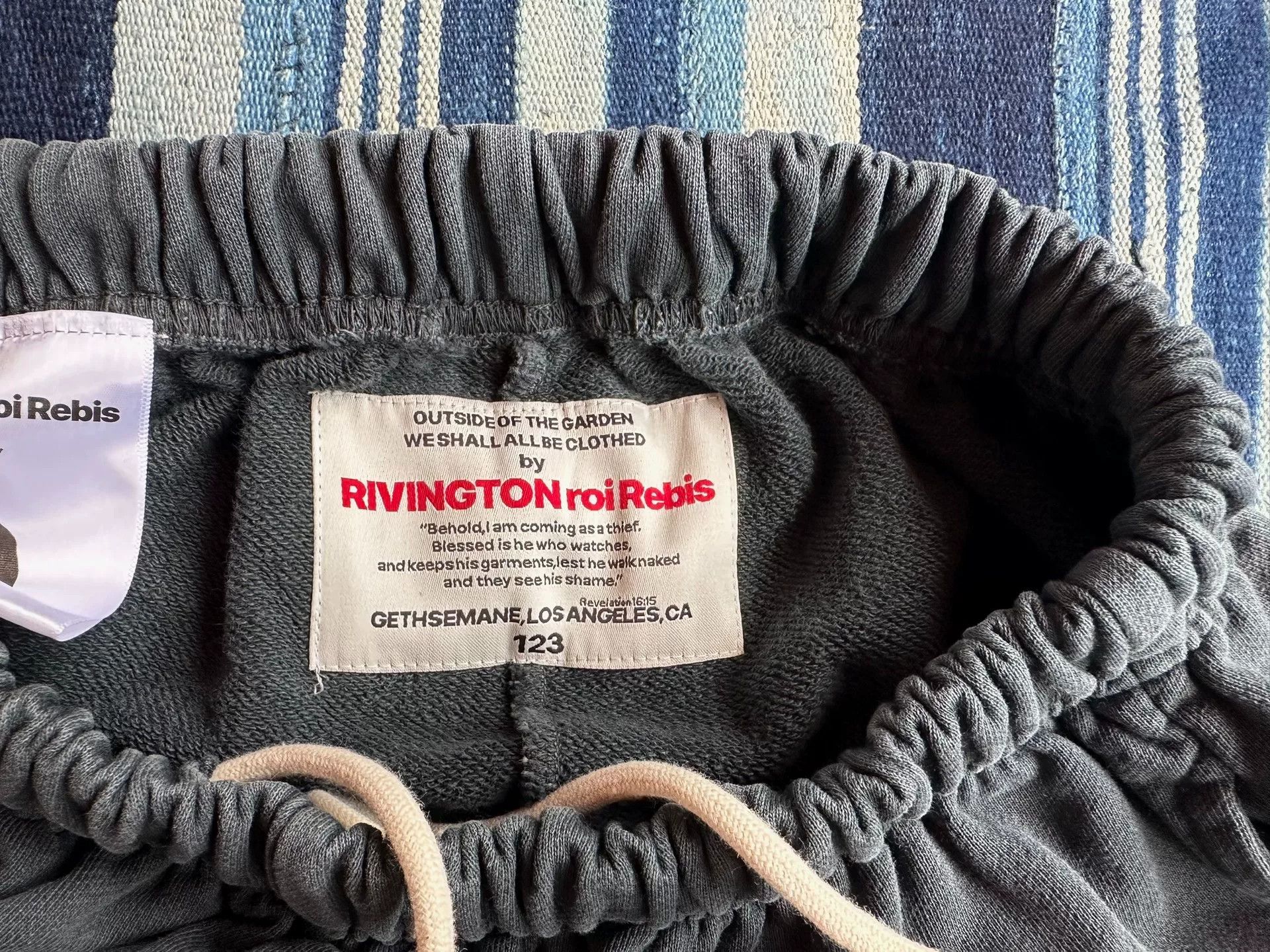 Fear of God Fear of God RRR123 Gymbag Sweatpants Size US 31 - 5 Thumbnail