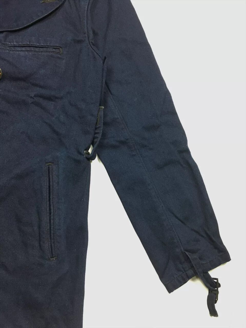 Kapital vintage blue denim peacoat by kapital Size US S / EU 44-46 / 1 - 6 Thumbnail
