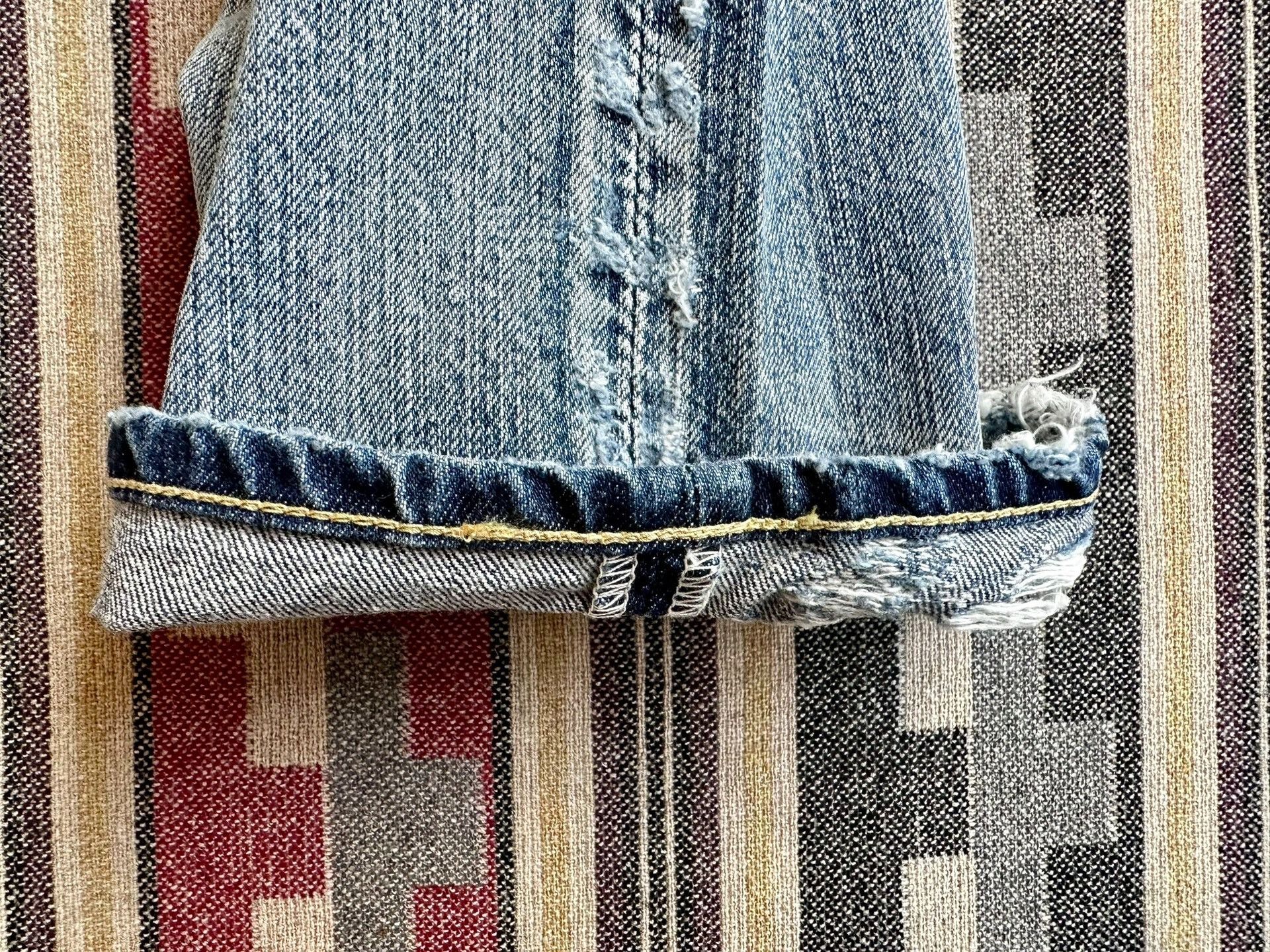 Prps prps distressed heavy washed denim jeans Size US 32 / EU 48 - 6 Thumbnail