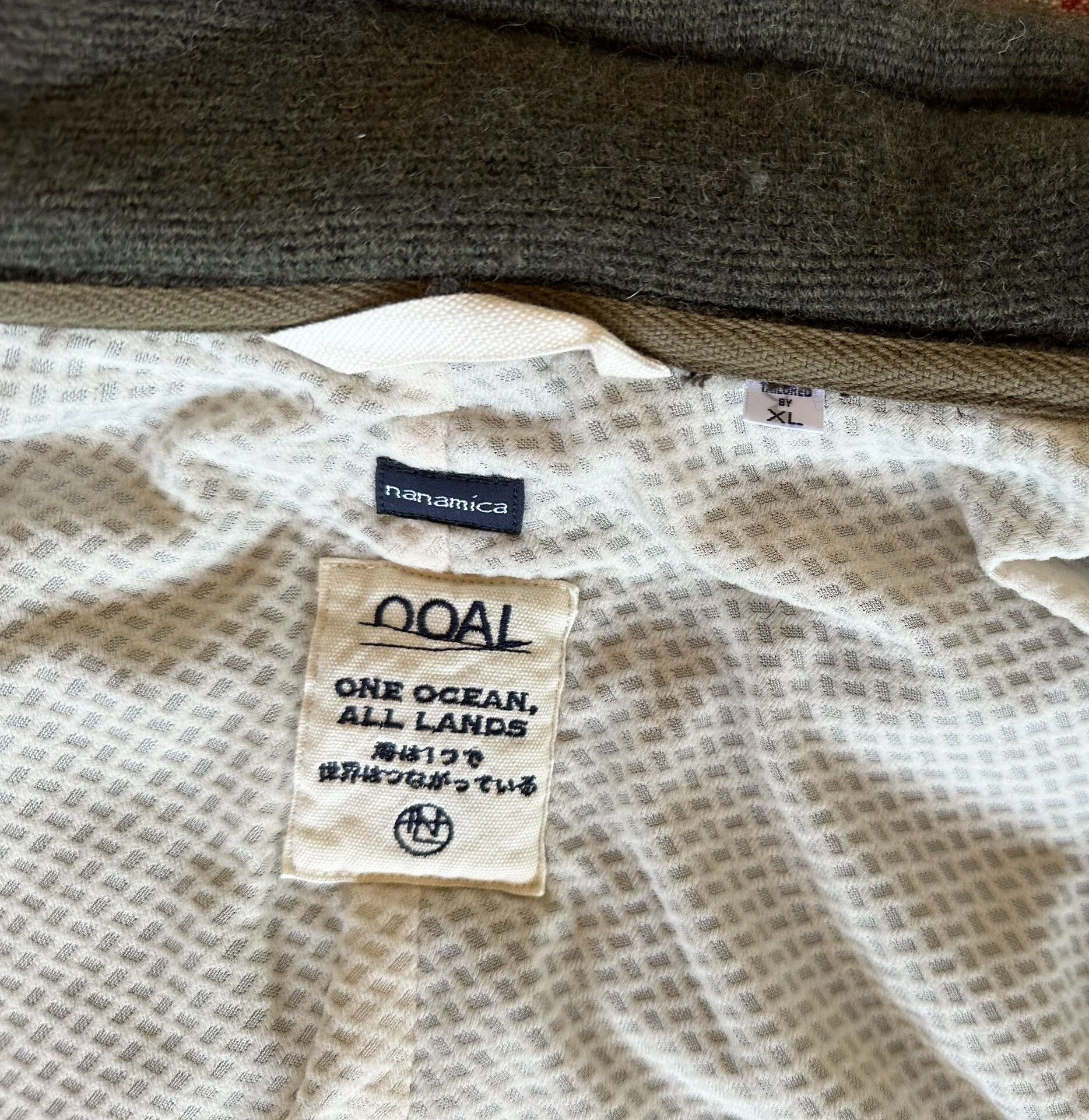 Nanamica vintage wool fleece jacket by nanamica Size US XL / EU 56 / 4 - 5 Thumbnail