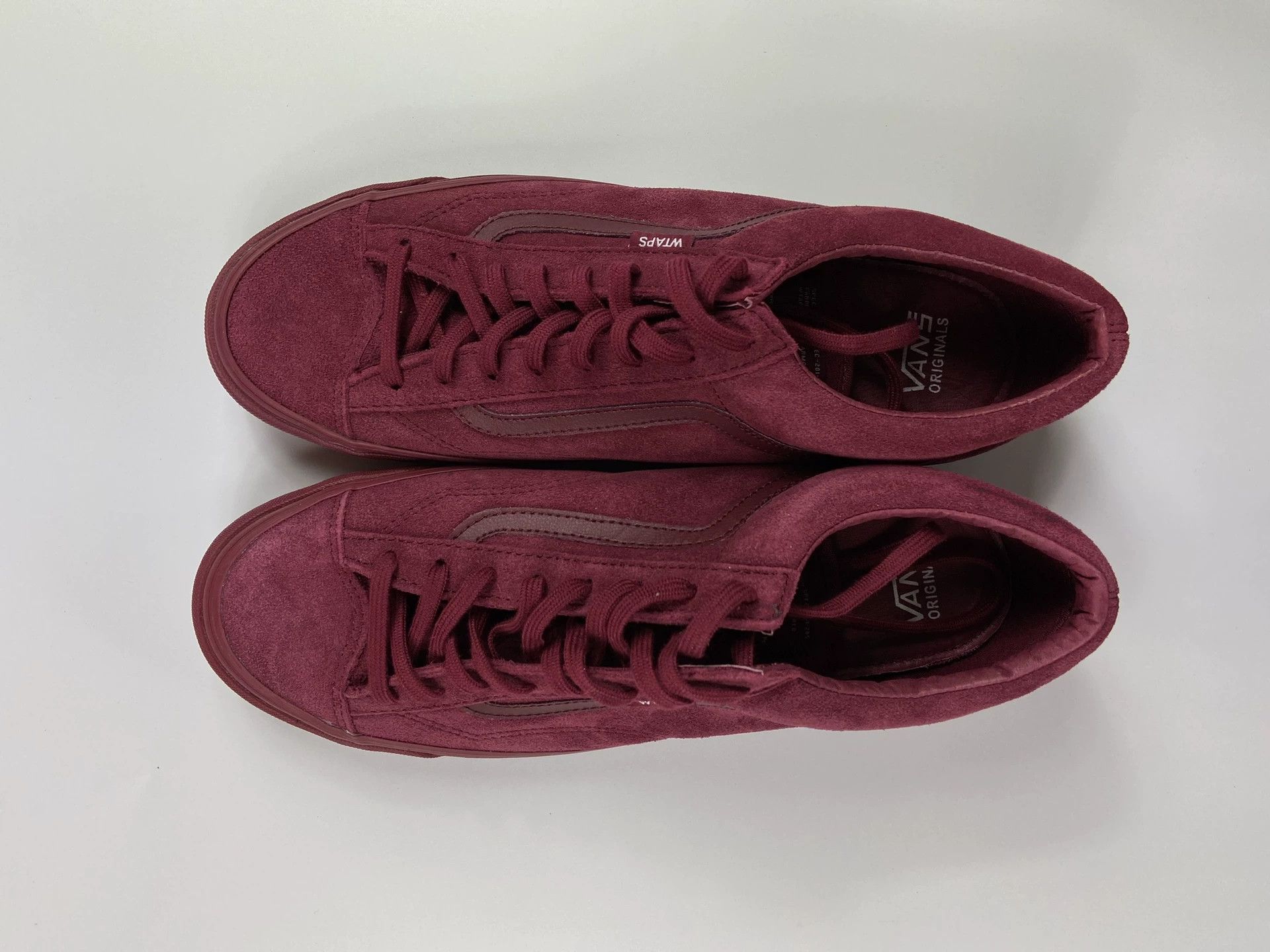 Wtaps vans sk8 hi sneakers in rich burgundy Size US 10 / EU 43 - 6 Thumbnail