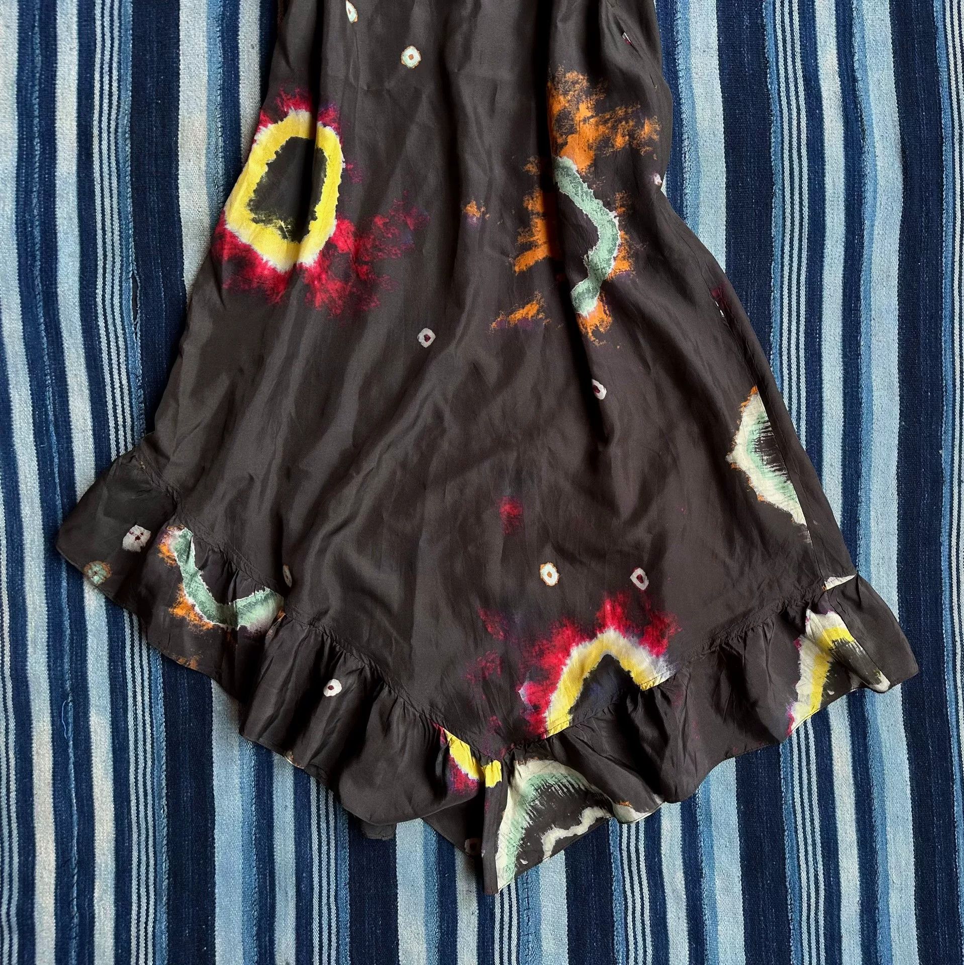 By Walid maggy tie-dye silk midi dress by walid Size XXS / US 00 / IT 34 - 4 Thumbnail