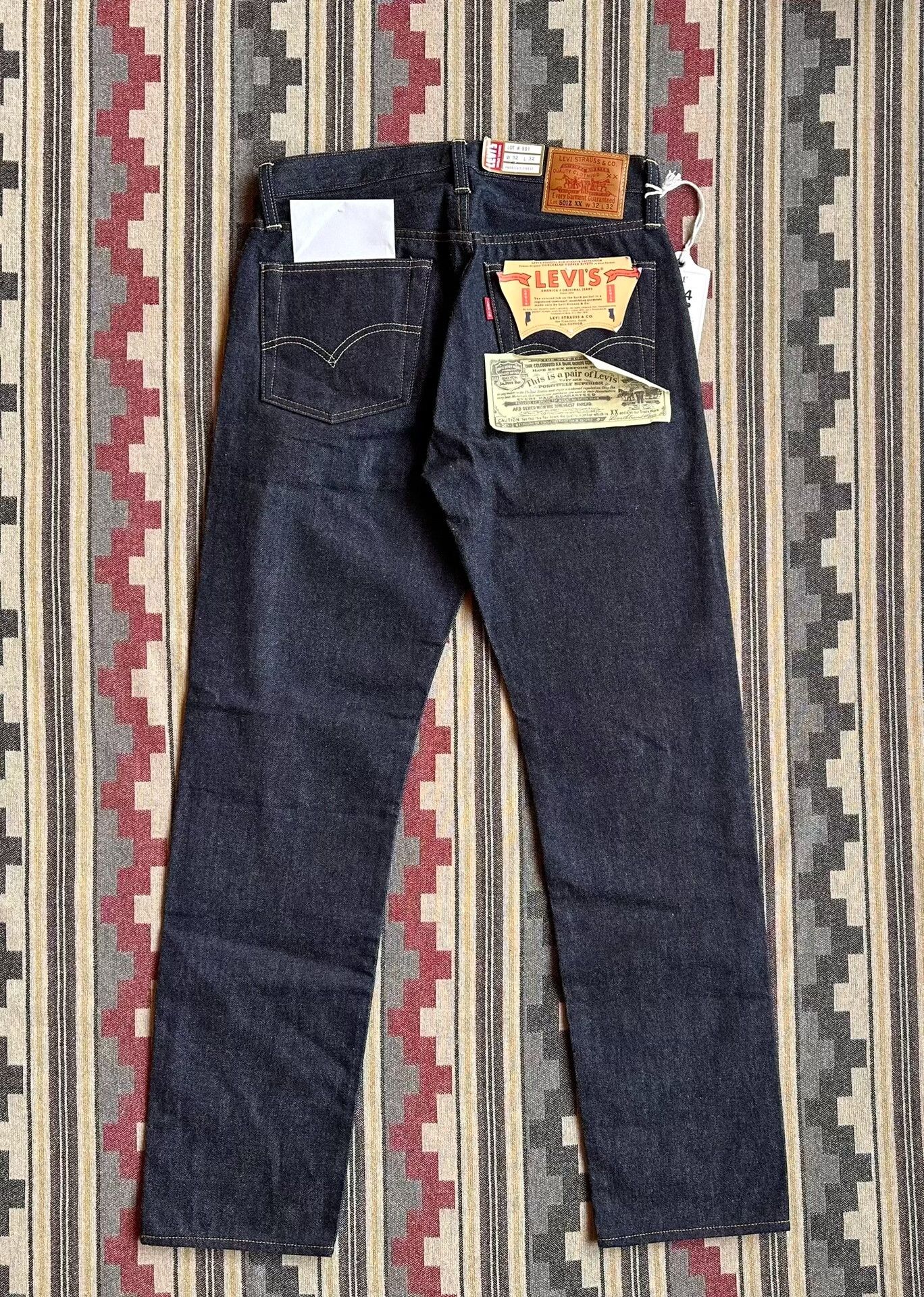 Levi's Vintage Clothing levi’s lvc 1954 501zxx selvage jeans Size US 32 / EU 48 - 3 Thumbnail