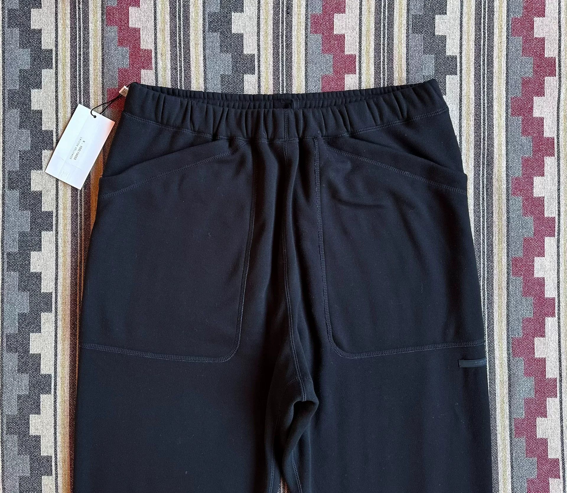 N.Hoolywood n.hoolywood black track pants for men Size US 31 - 3 Thumbnail