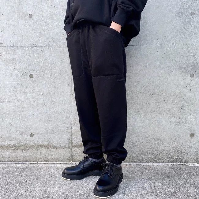N.Hoolywood n.hoolywood black track pants for men Size US 31 - 8 Thumbnail