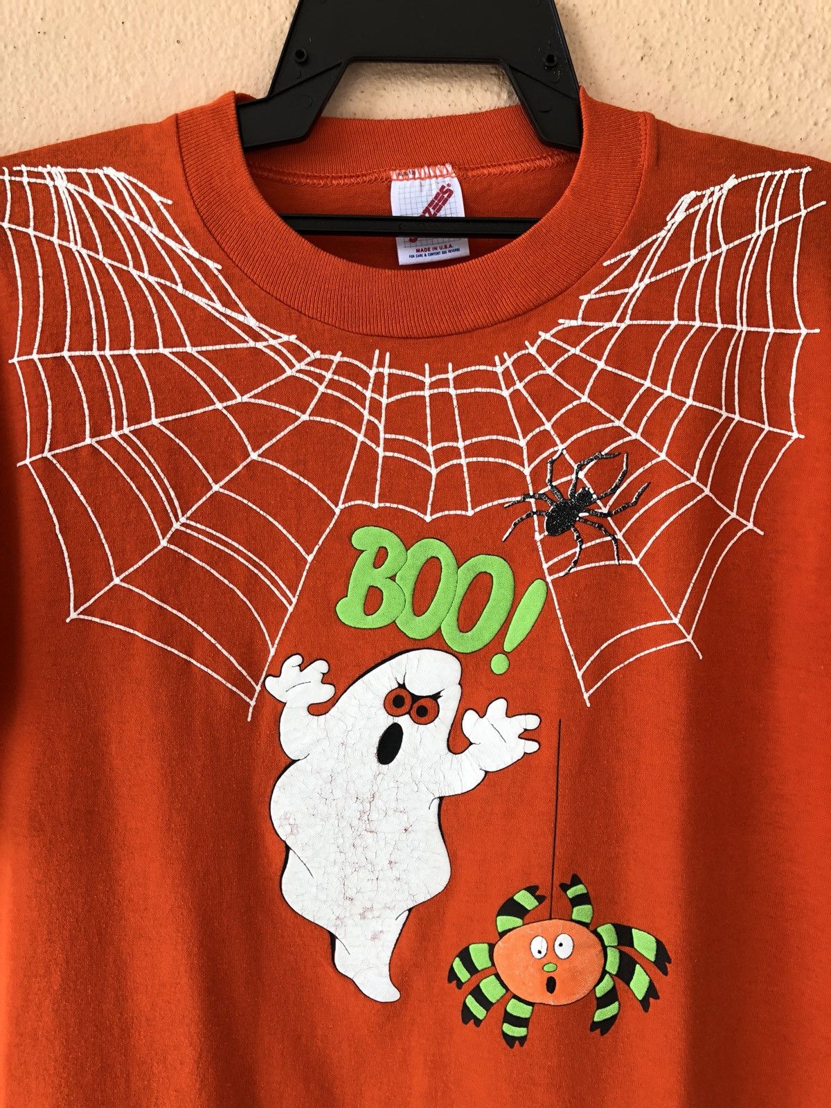 Expert Horror Vintage 90s BOO Hallowen horror night T Shirt Size US L / EU 52-54 / 3 - 2 Thumbnail