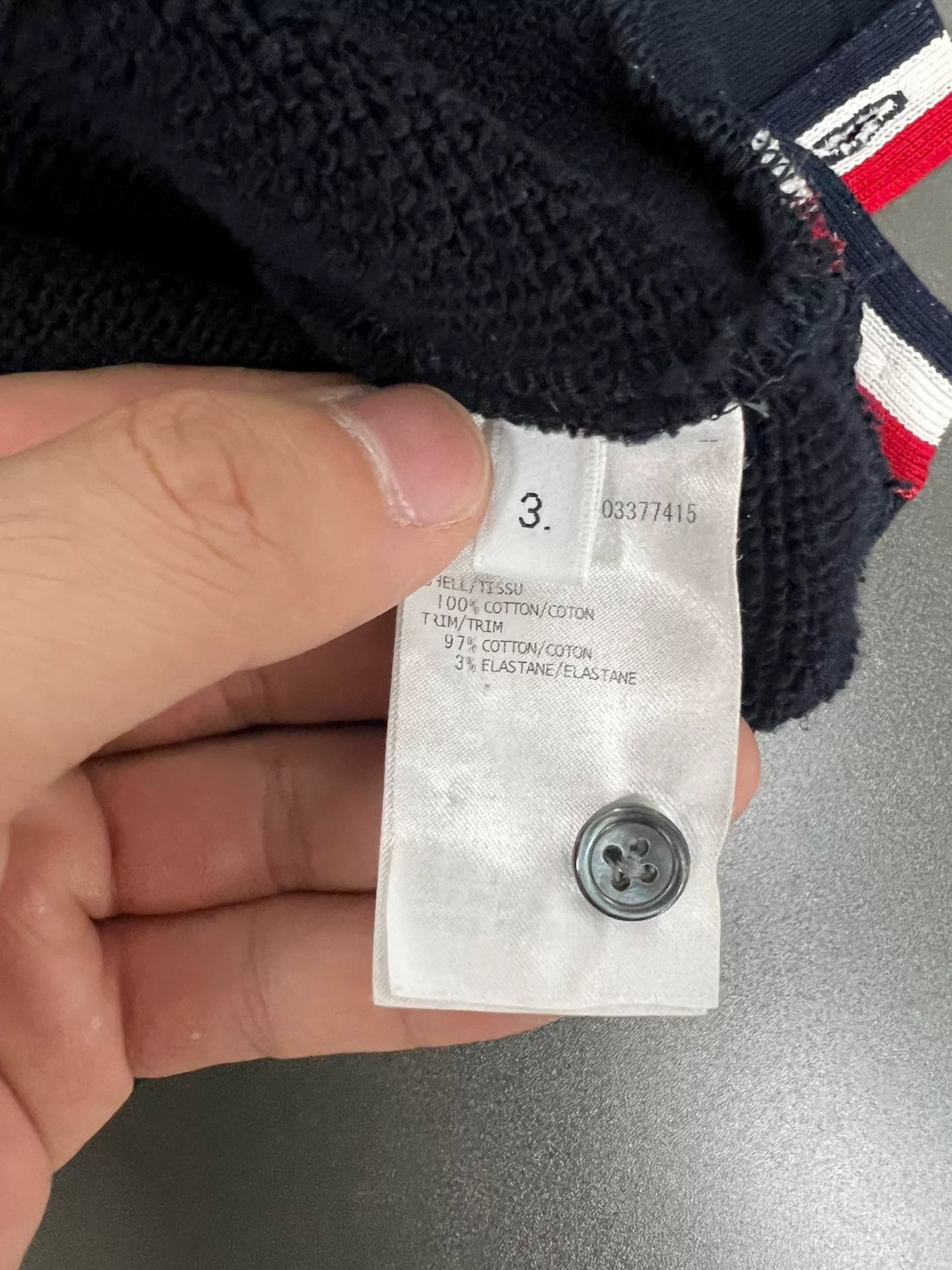 Thom Browne thom browne navy striped zip hoodie Size US M / EU 48-50 / 2 - 6 Thumbnail