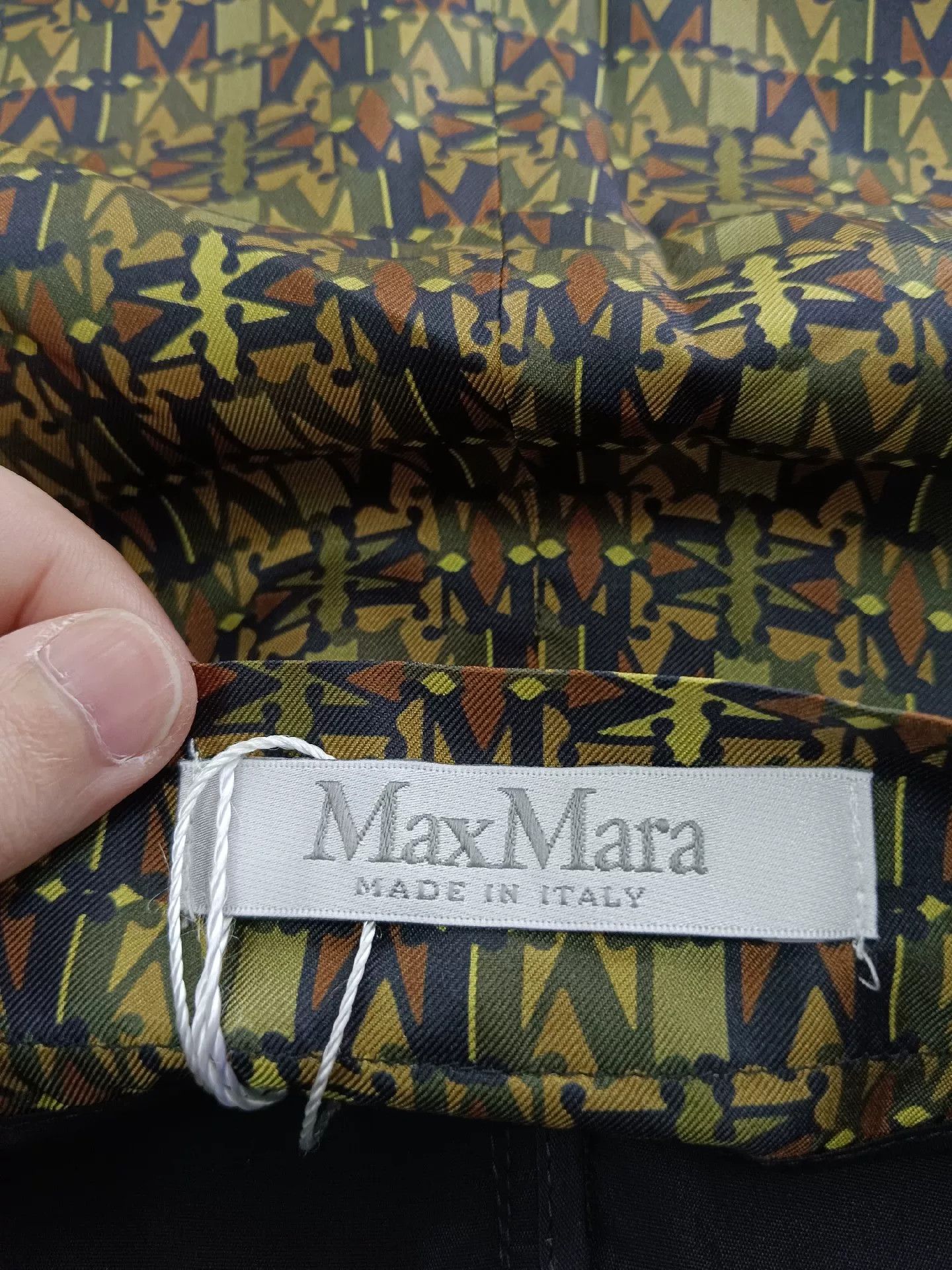 Max Mara Max Mara Printed Side Slit Pants Green Size 34" / US 12 / IT 48 - 3 Thumbnail
