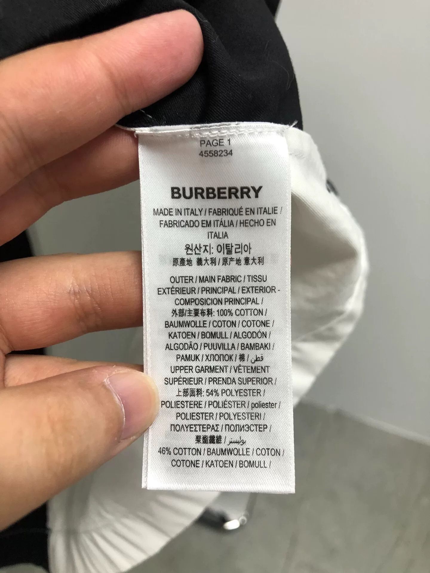 Burberry Burberry Short Sleeve Shirt in Excellent Condition Size US M / EU 48-50 / 2 - 3 Thumbnail
