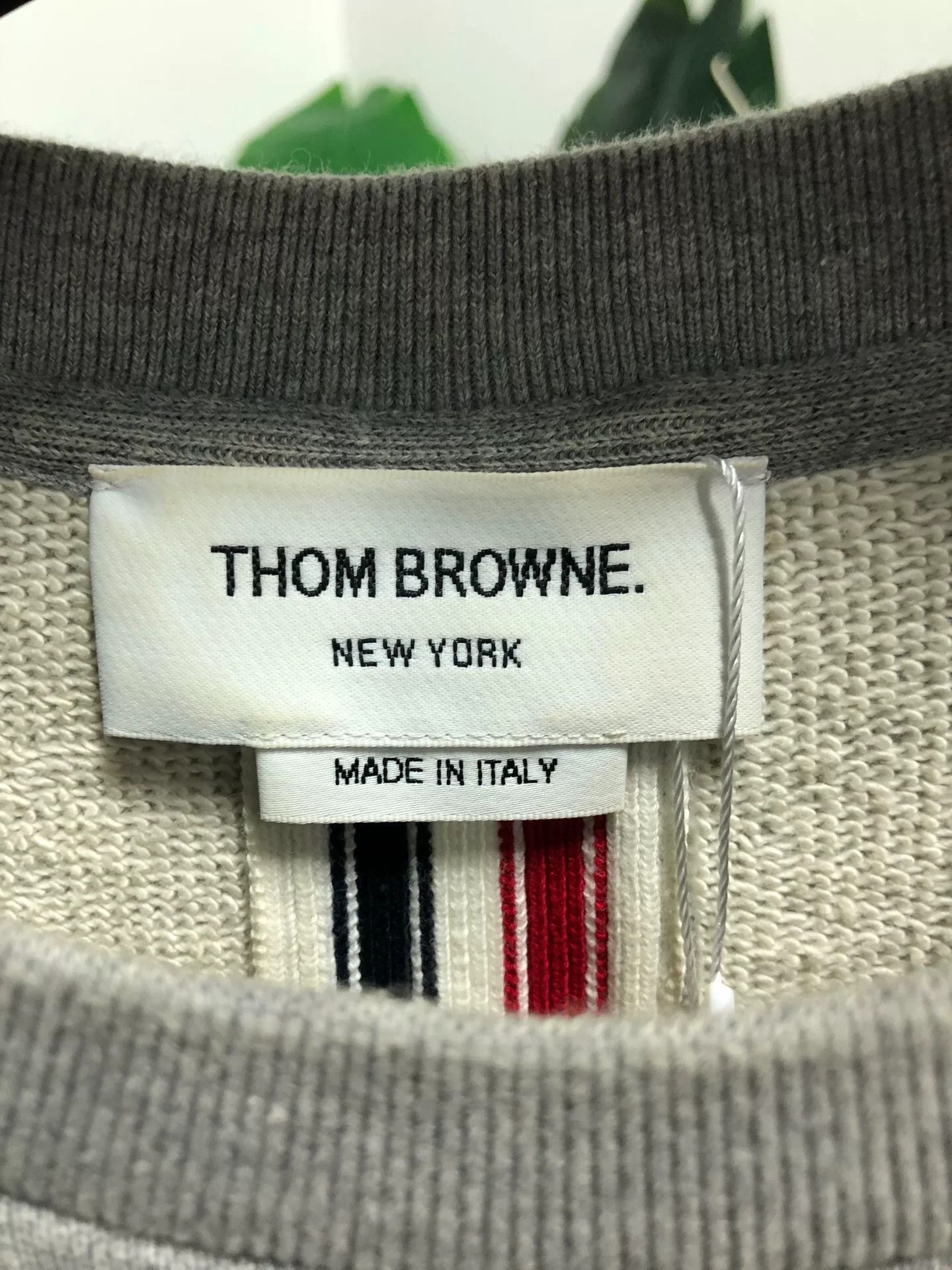 Thom Browne Thom Browne Gray Long Sleeve Sweatshirt Size US S / EU 44-46 / 1 - 3 Thumbnail
