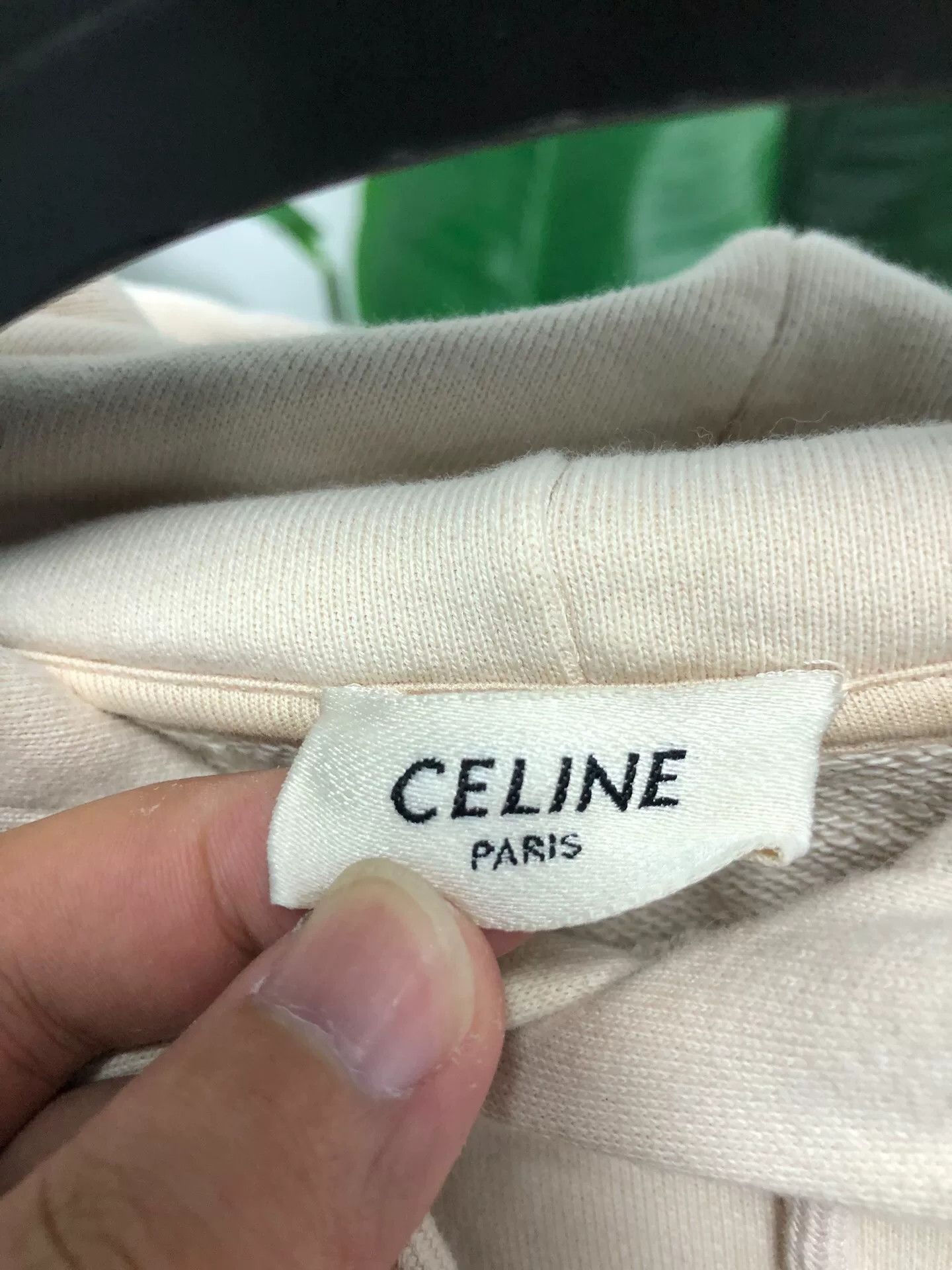 Celine celine men's hooded sweatshirt with logo Size US M / EU 48-50 / 2 - 3 Thumbnail
