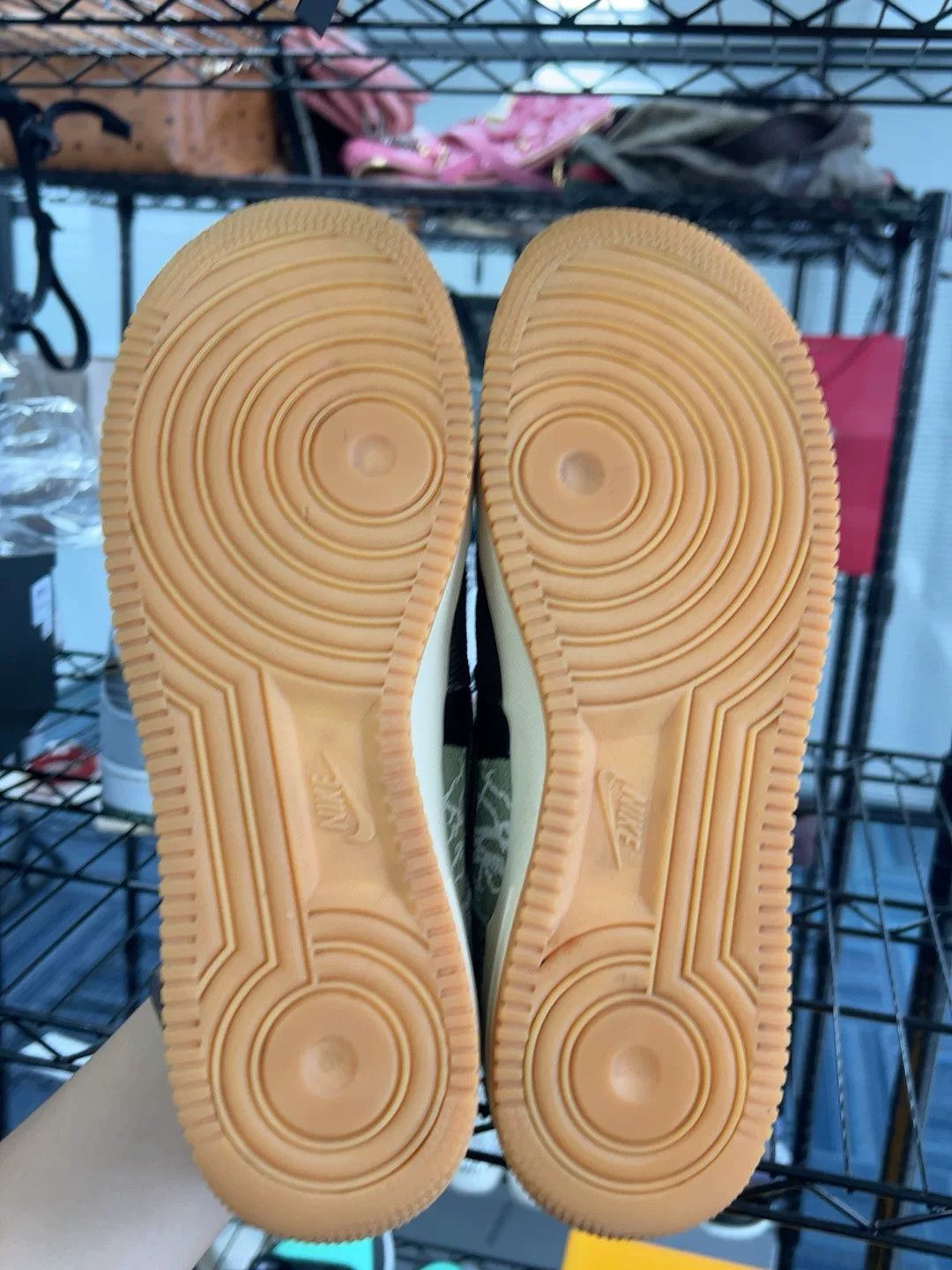 Travis Scott af1 x ts collaboration sneakers size 45 Size US 11 / EU 44 - 3 Thumbnail