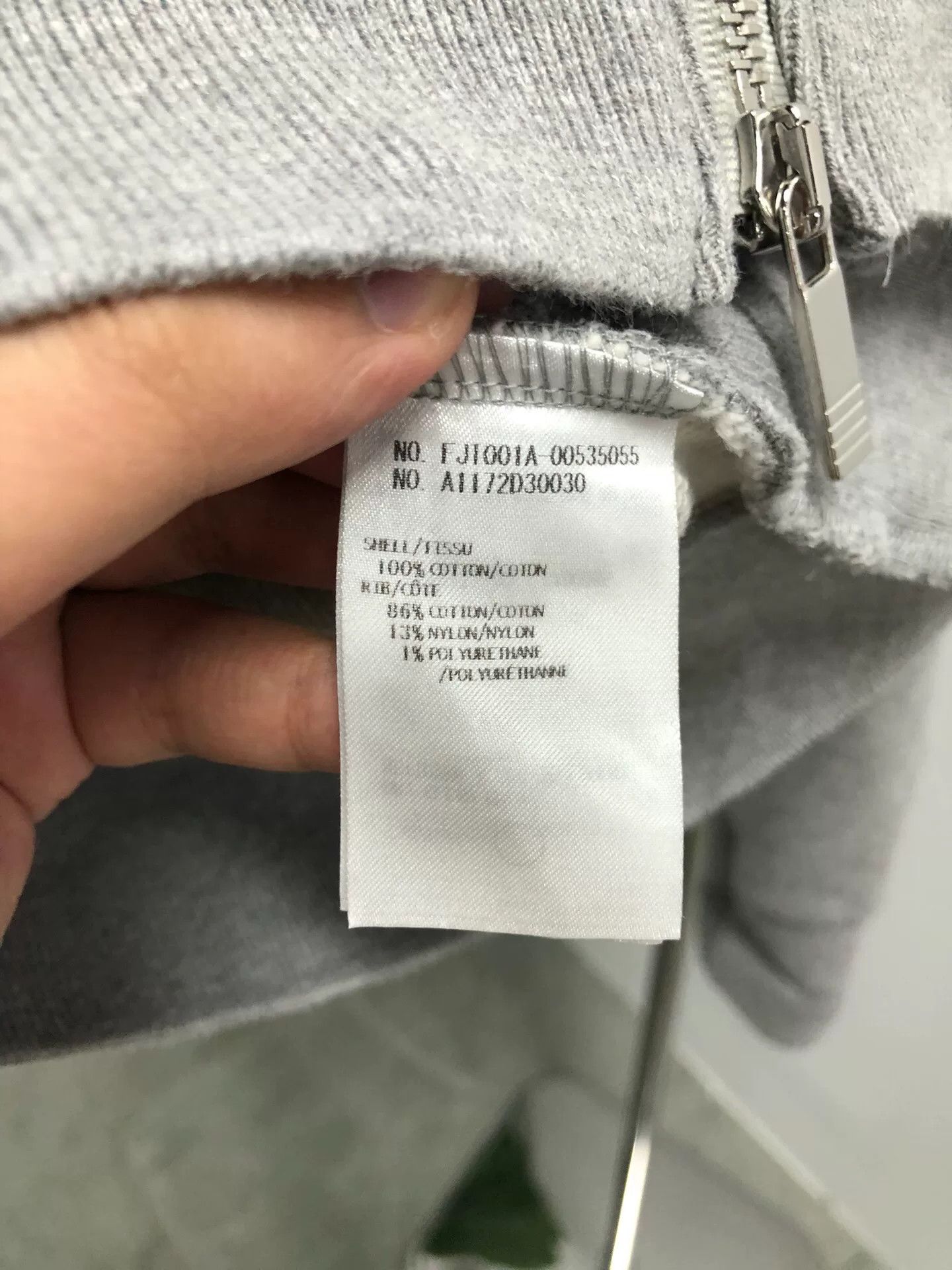Thom Browne thom browne classic stripe hoodie in gray Size US S / EU 44-46 / 1 - 5 Thumbnail
