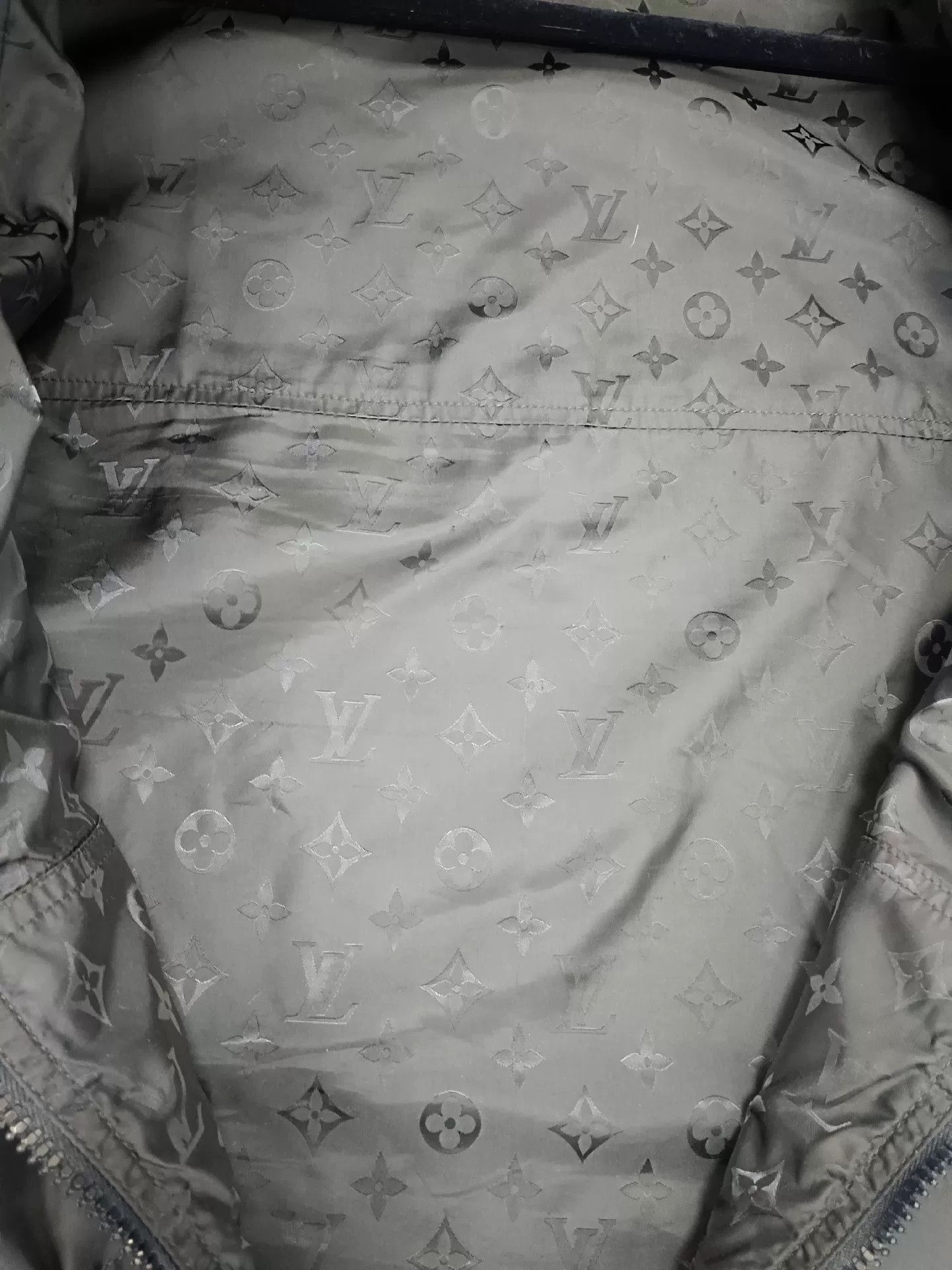 Louis Vuitton reversible hooded jacket in deep blue Size US XXL / EU 58 / 5 - 3 Thumbnail