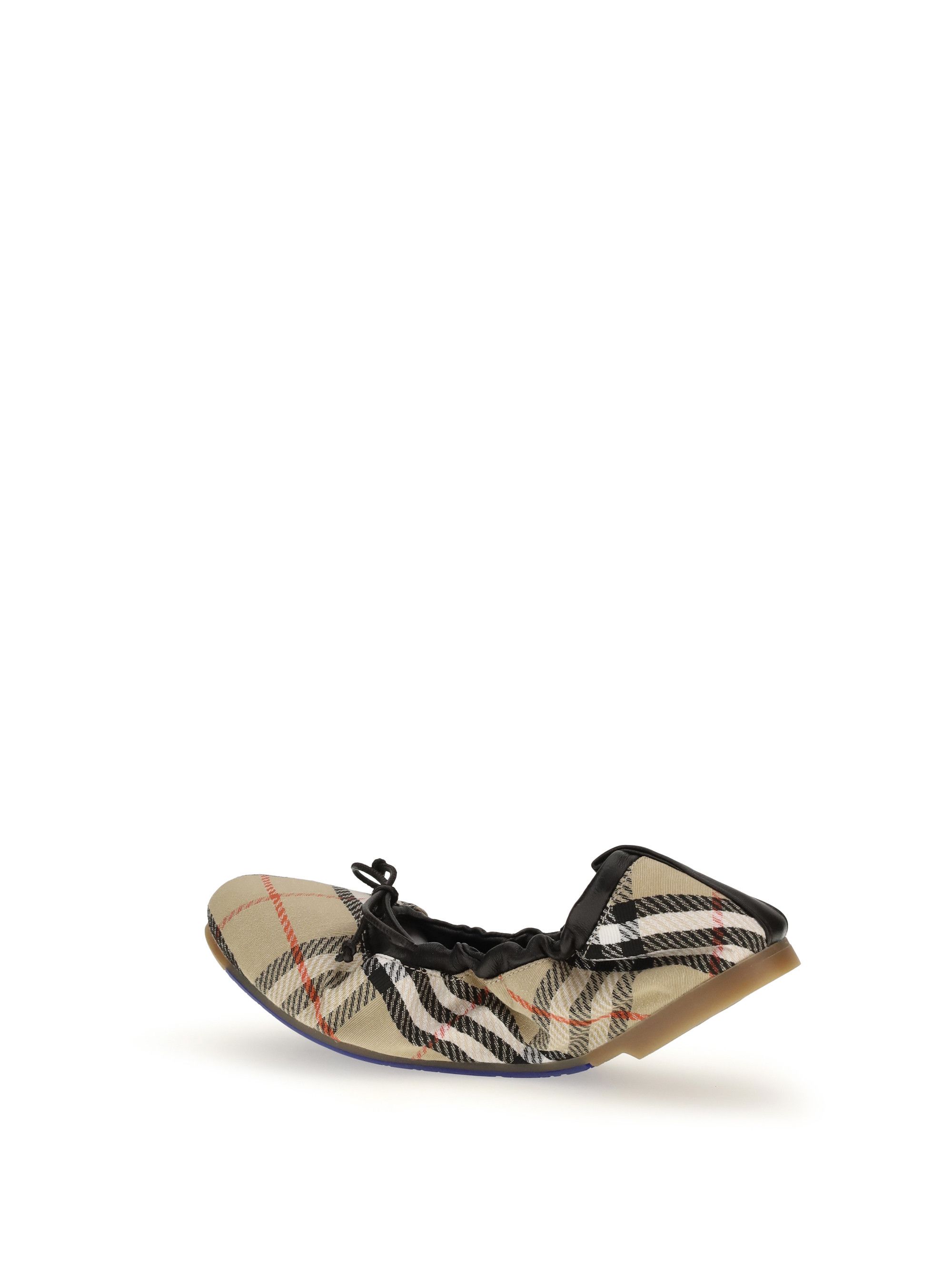 Burberry Fawn Check Ballerinas Size US 10 / IT 40 - 3 Thumbnail