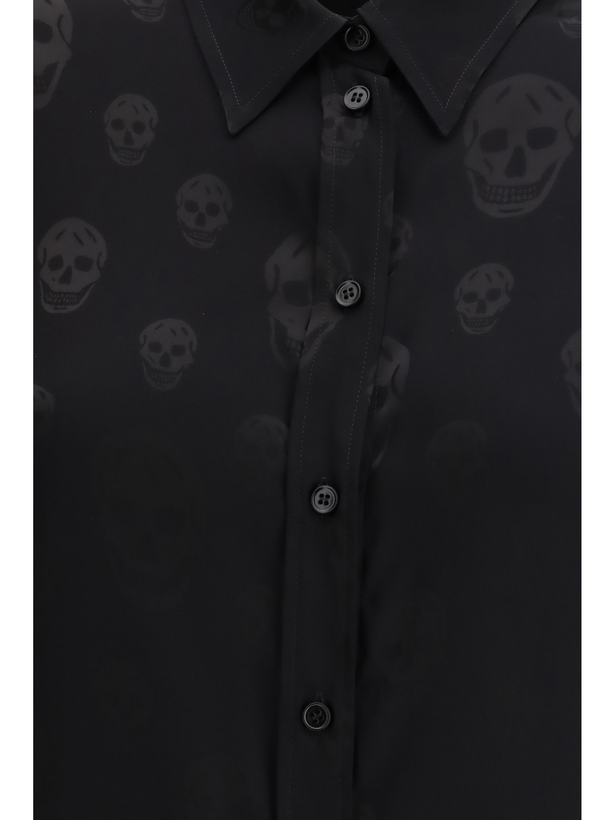 Alexander McQueen Shirt with skull motif Size M / US 6-8 / IT 42-44 - 3 Thumbnail